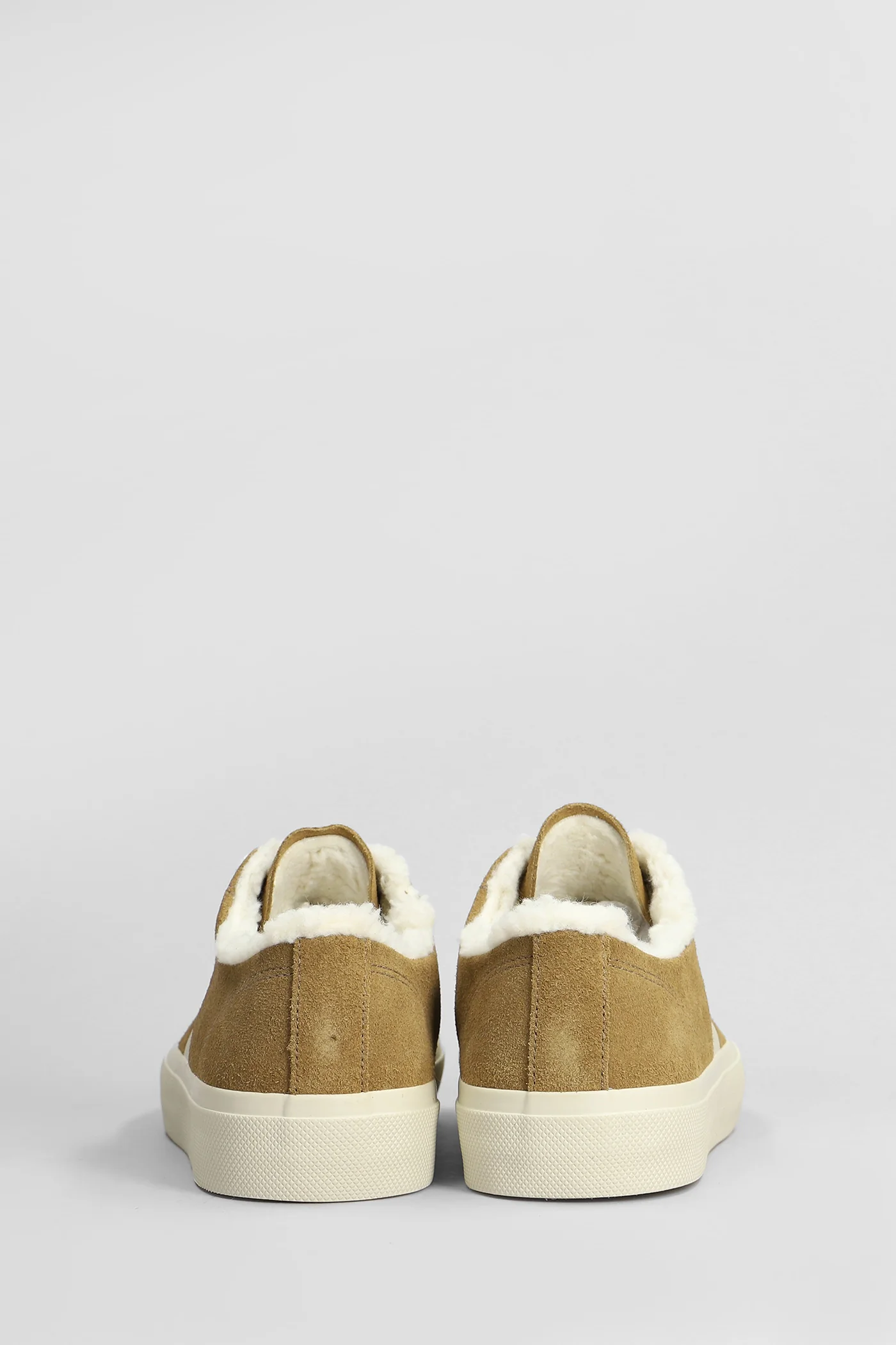 Wata II Low Sneakers in taupe suede - Image 4