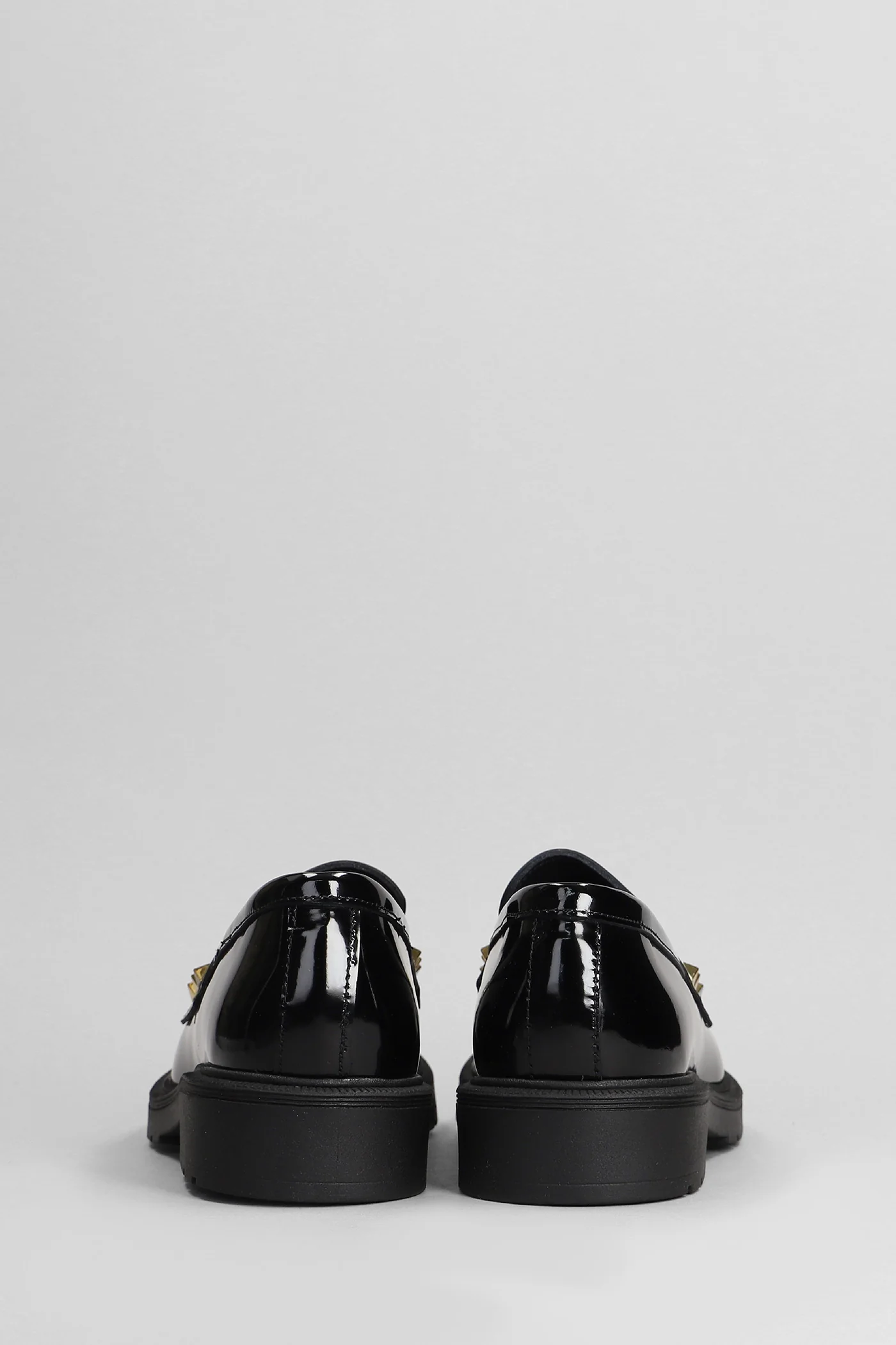 Loafers in black leather - Image 4