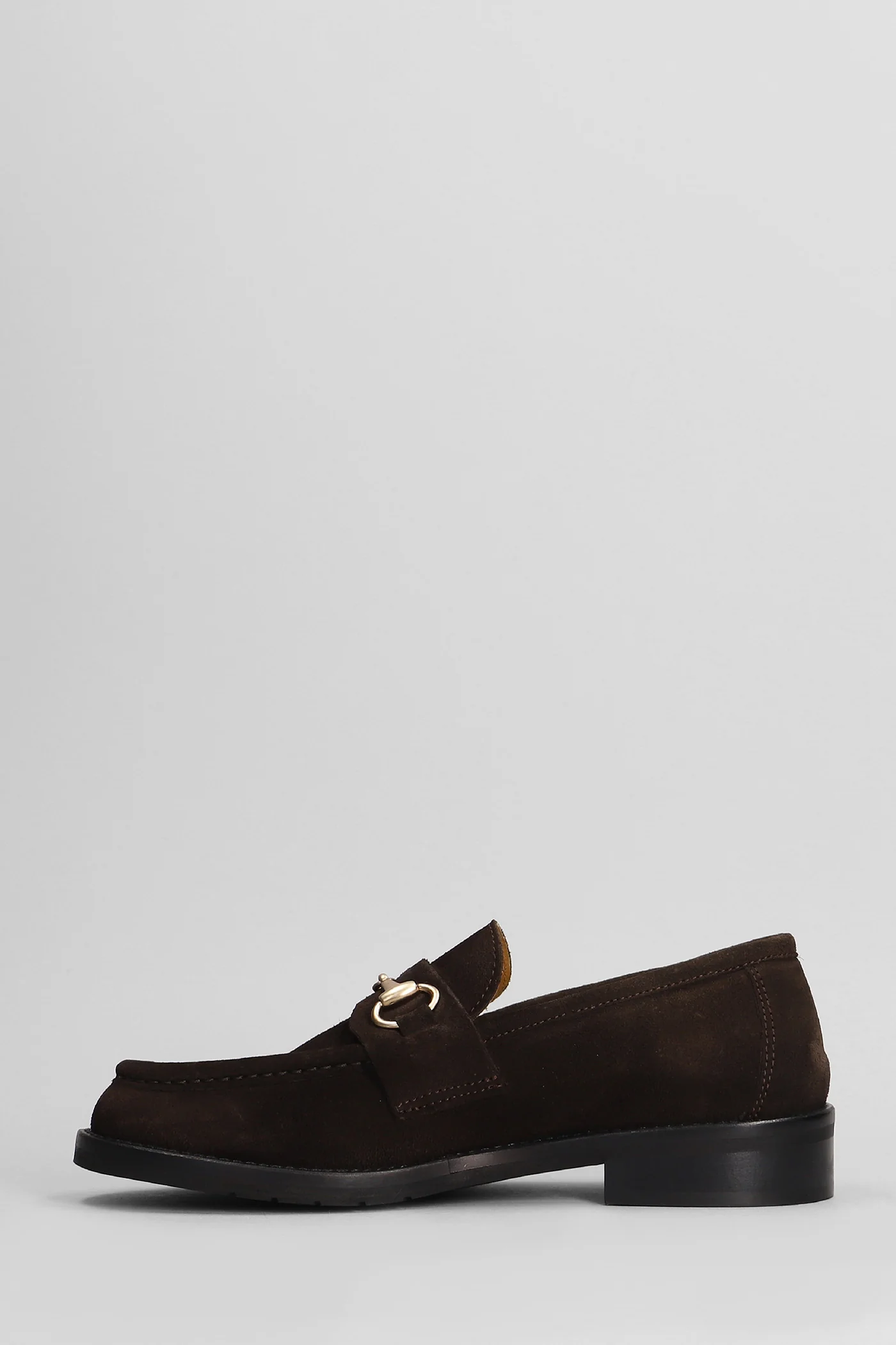 Loafers in dark brown suede - Image 3