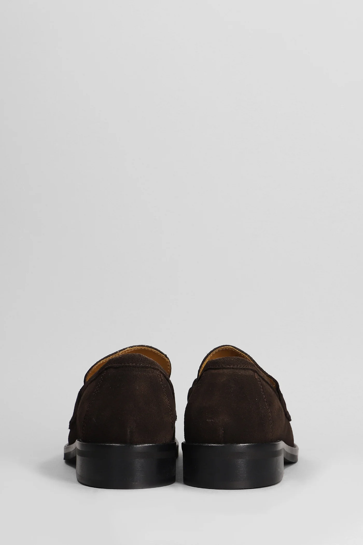 Loafers in dark brown suede - Image 4