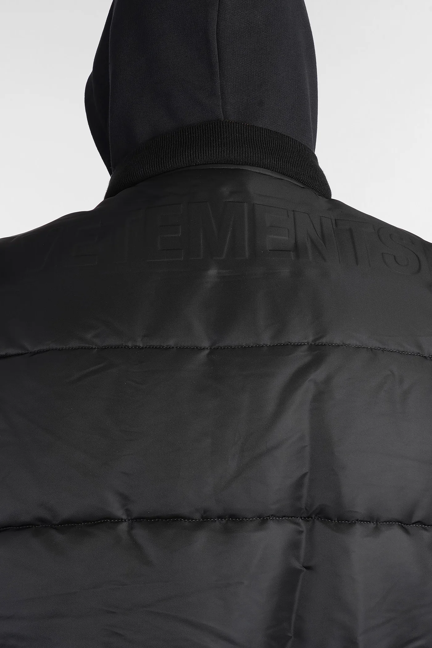 Bomber Jacket in black nylon - Image 5