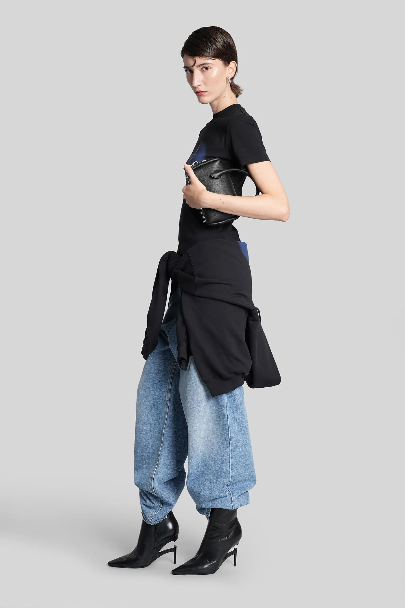 Jeans in blue cotton - Image 2