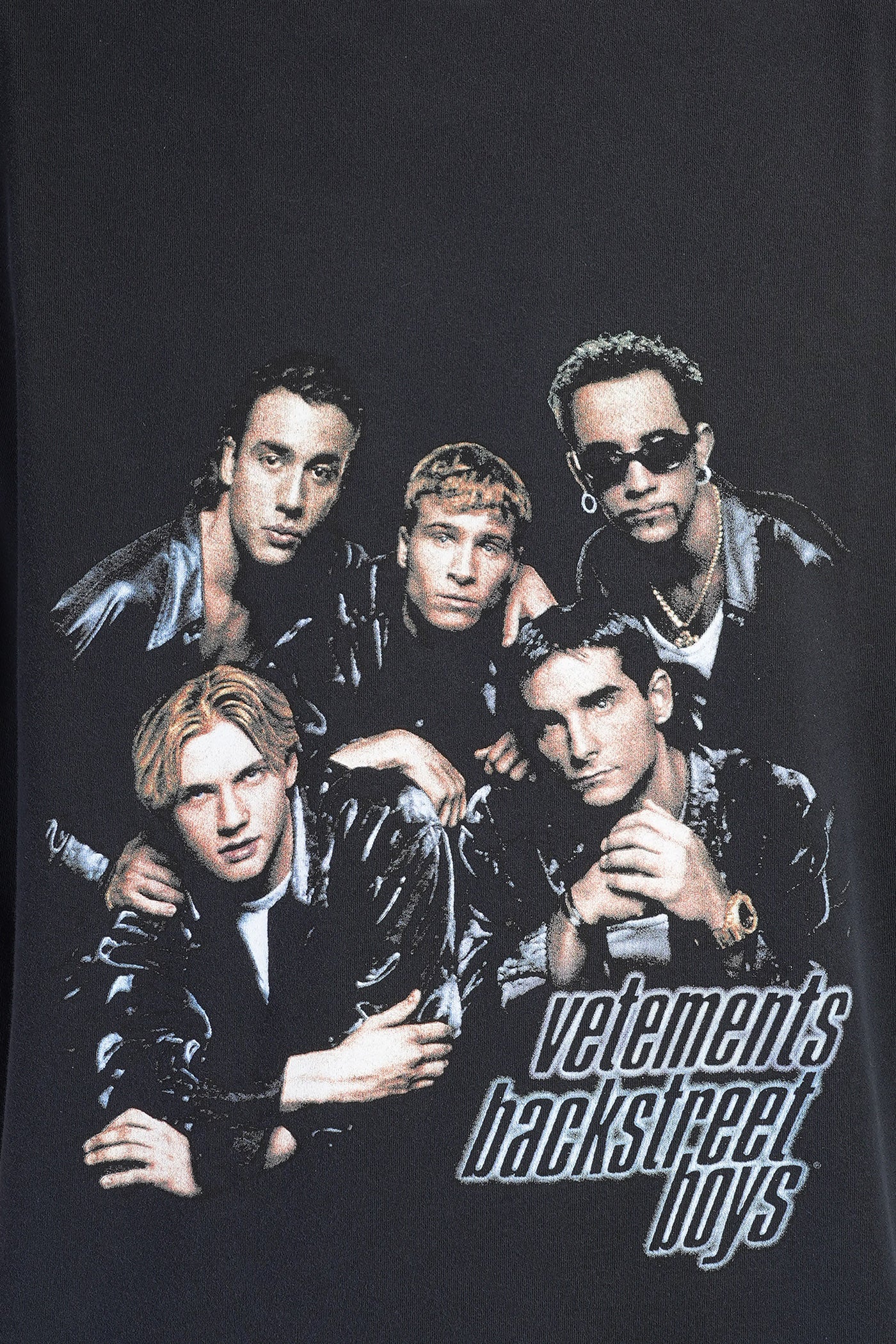 T-Shirt in black cotton - Image 5