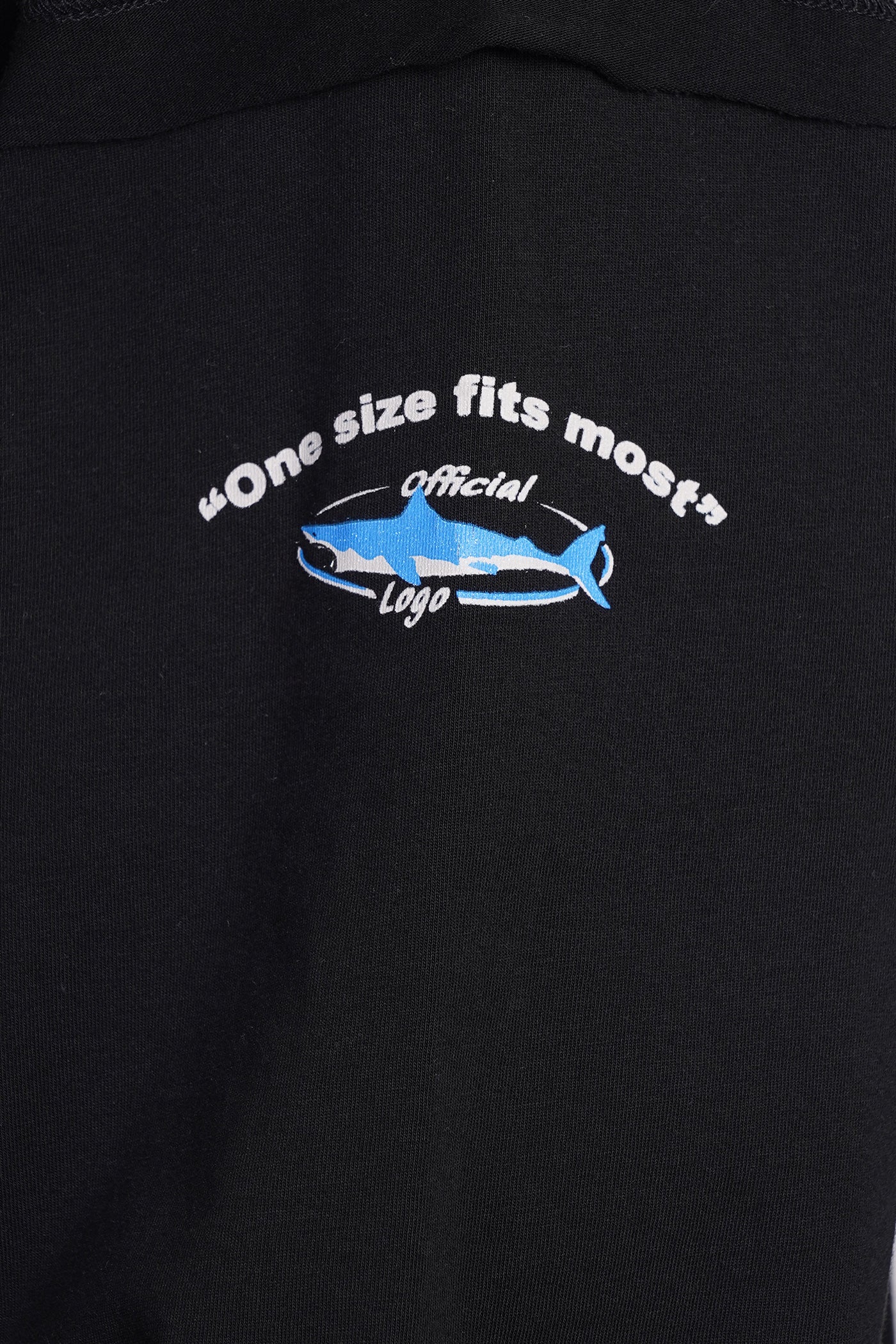 T-Shirt in black cotton - Image 5