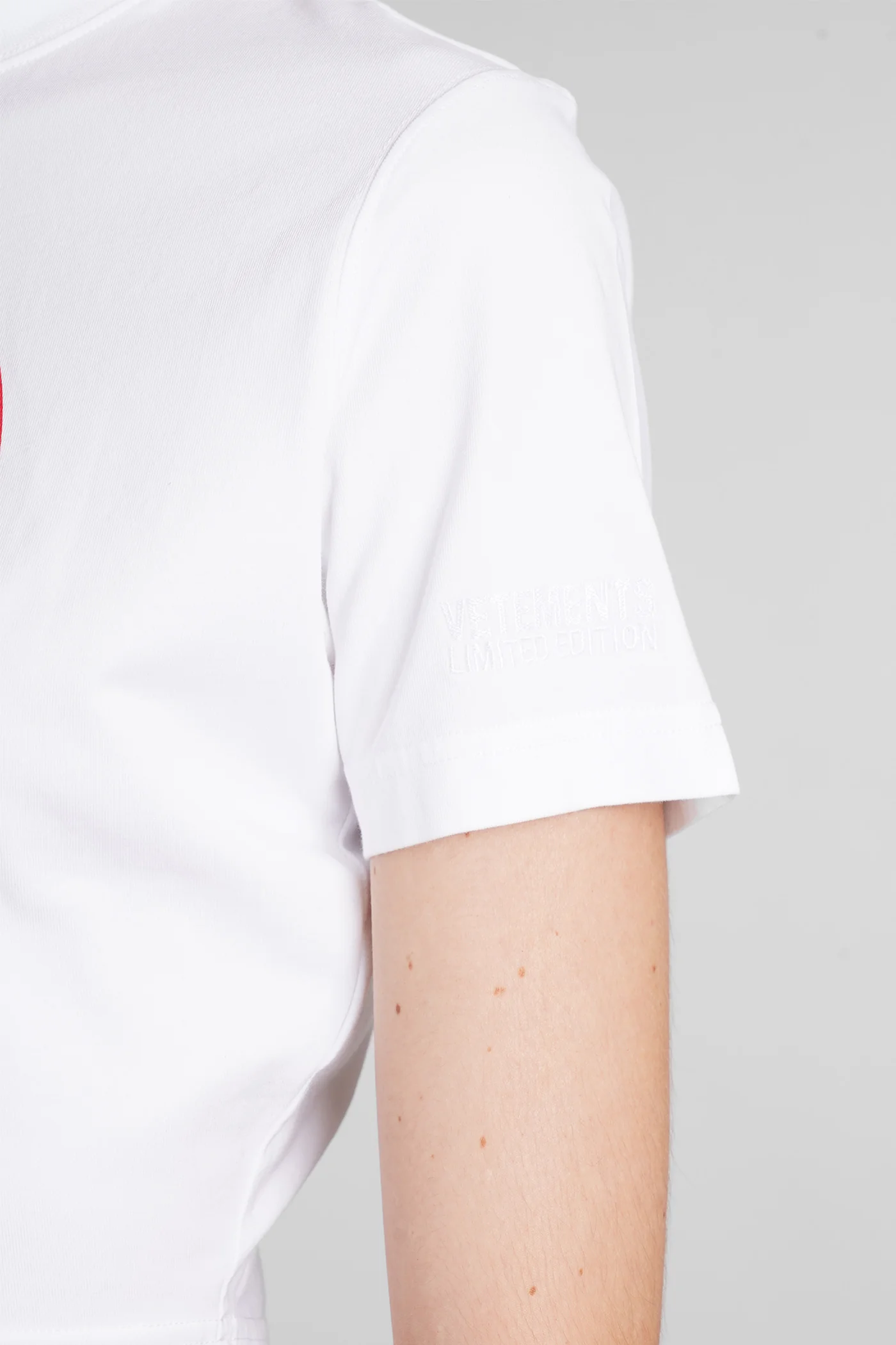 T-Shirt in white cotton - Image 5
