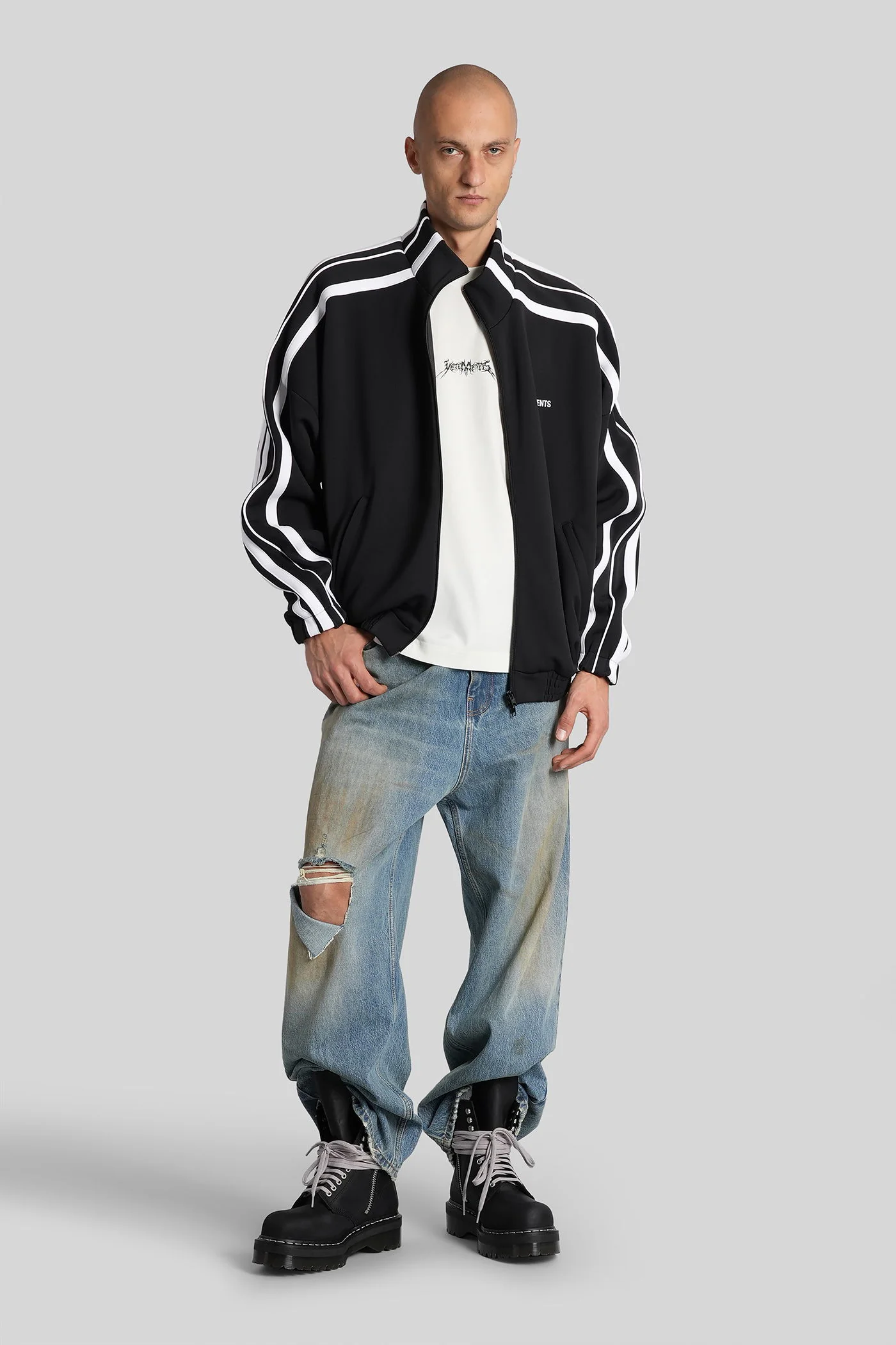 T-Shirt in white cotton - Image 2