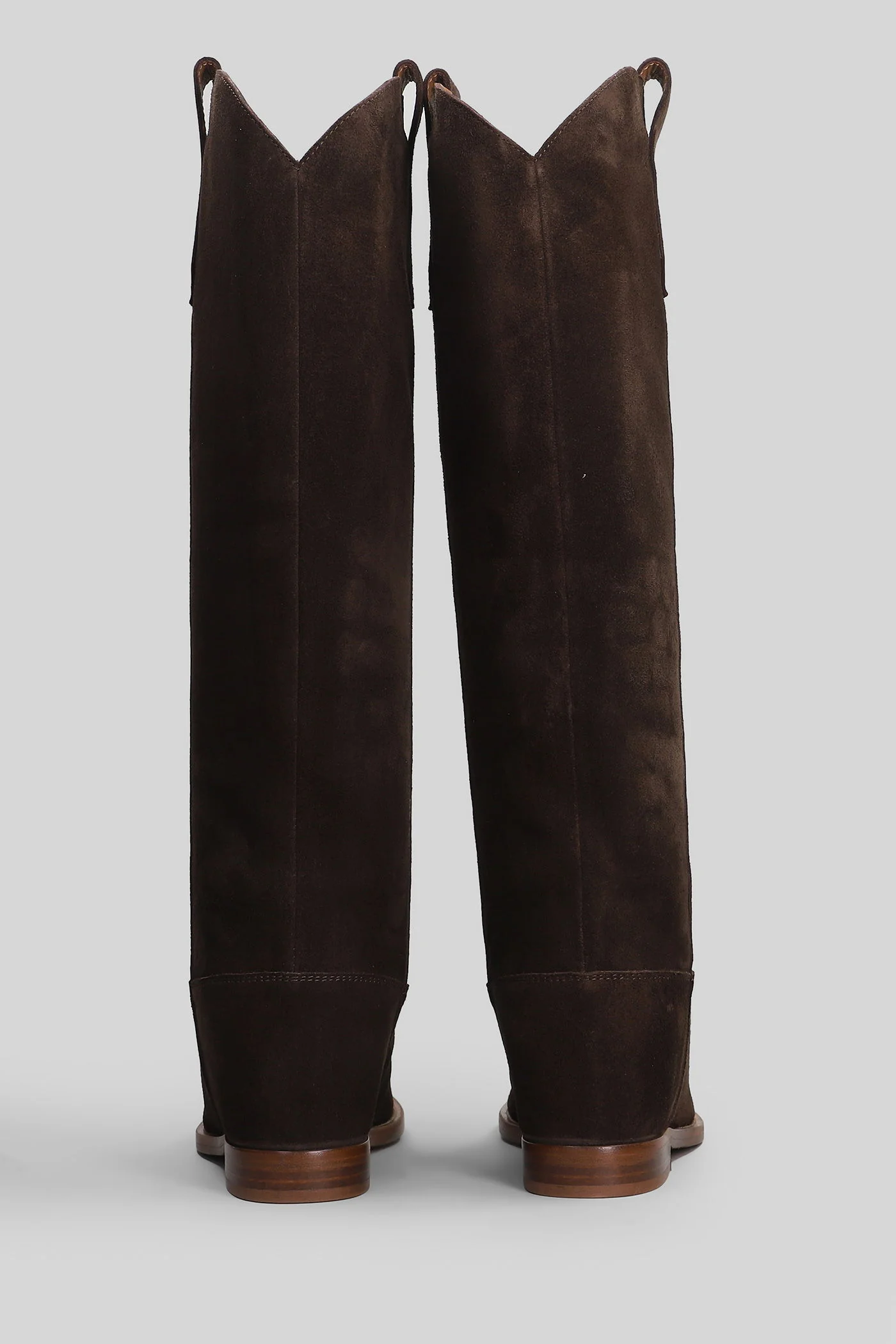 in brown suede - Image 4