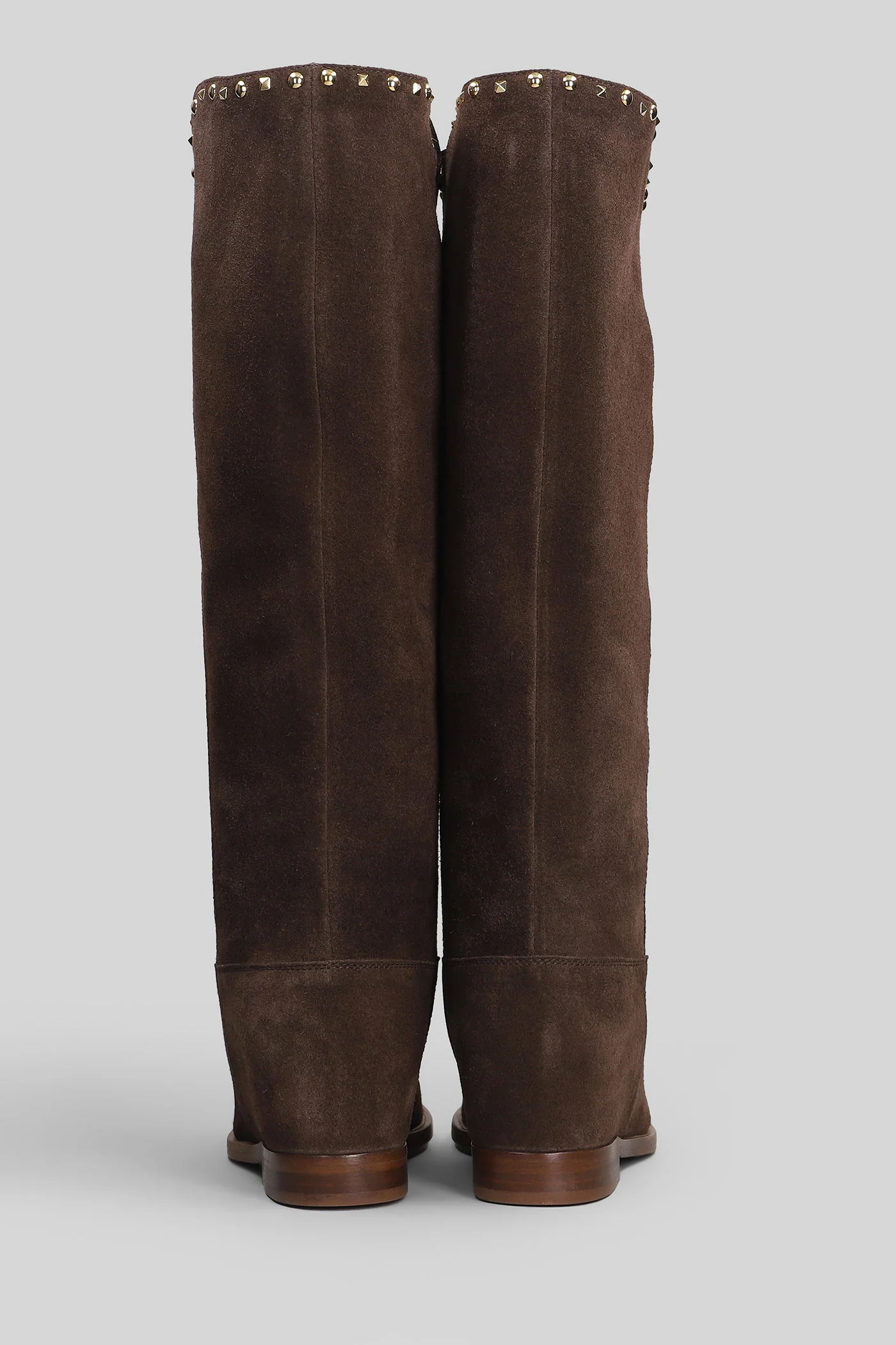 in brown suede - Image 4