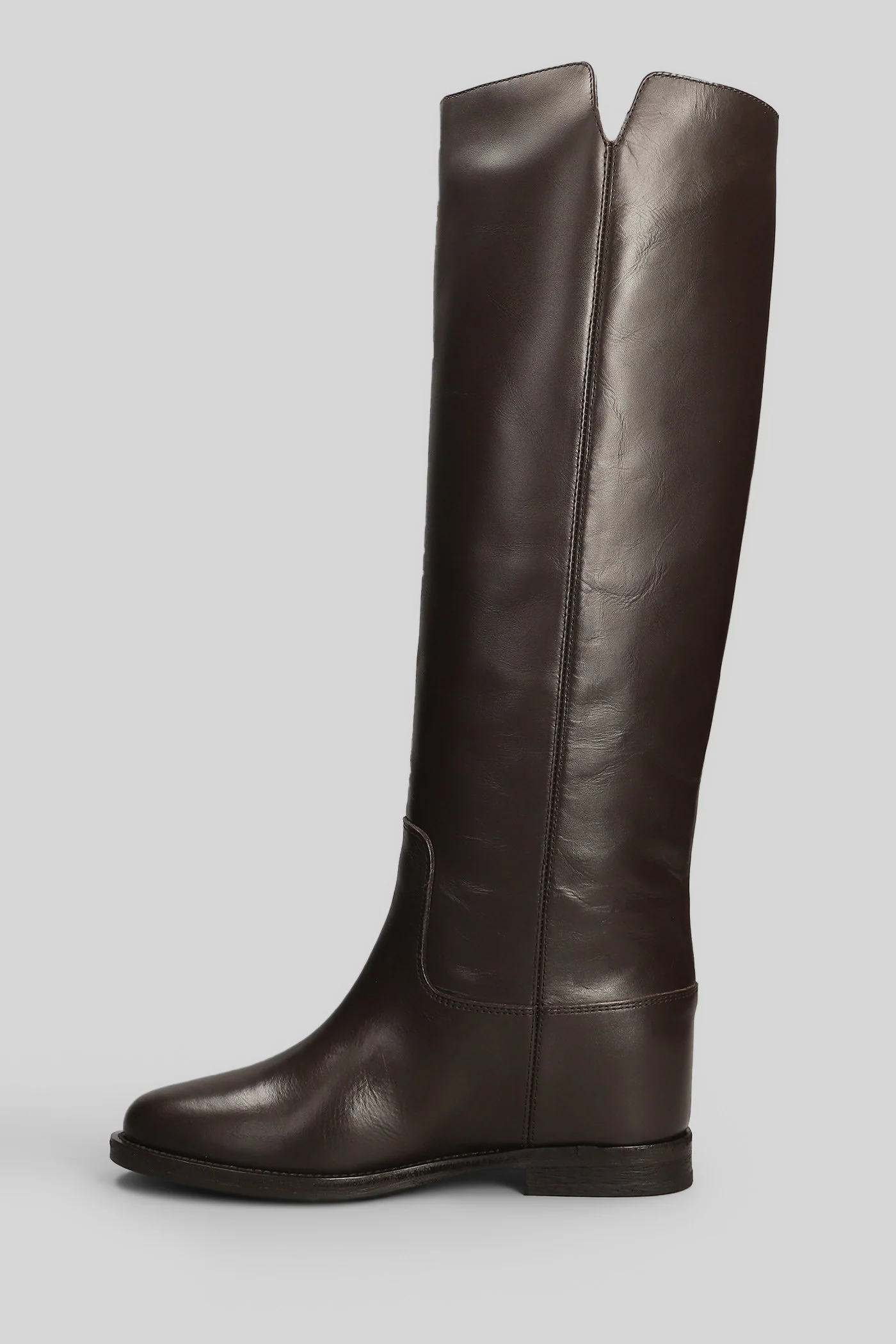 in dark brown leather - Image 3
