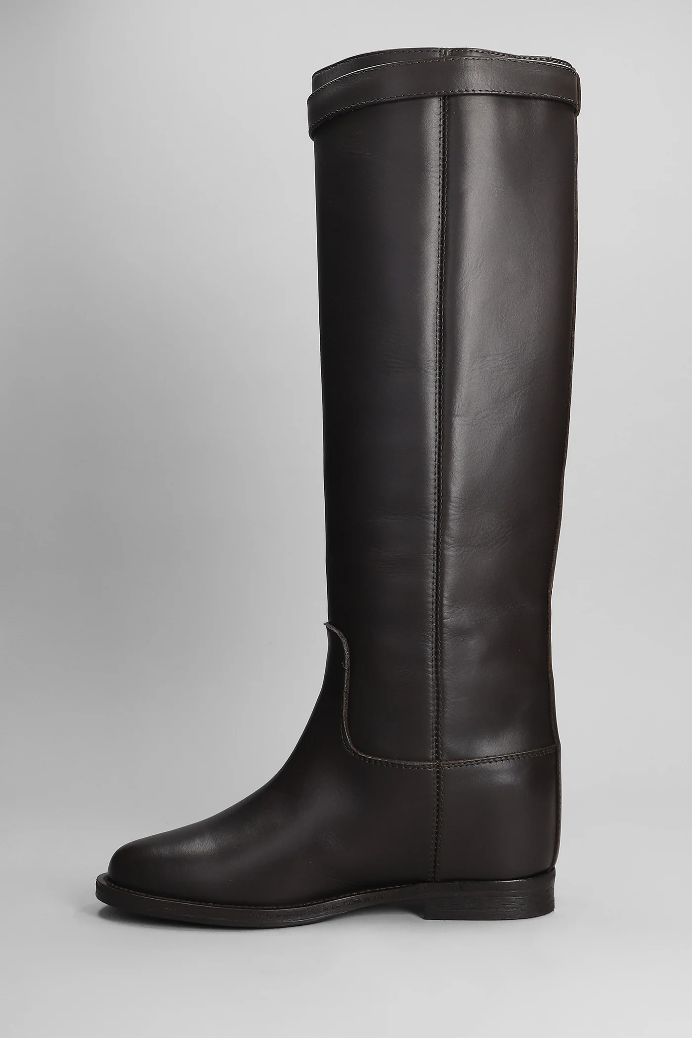 in dark brown leather - Image 3