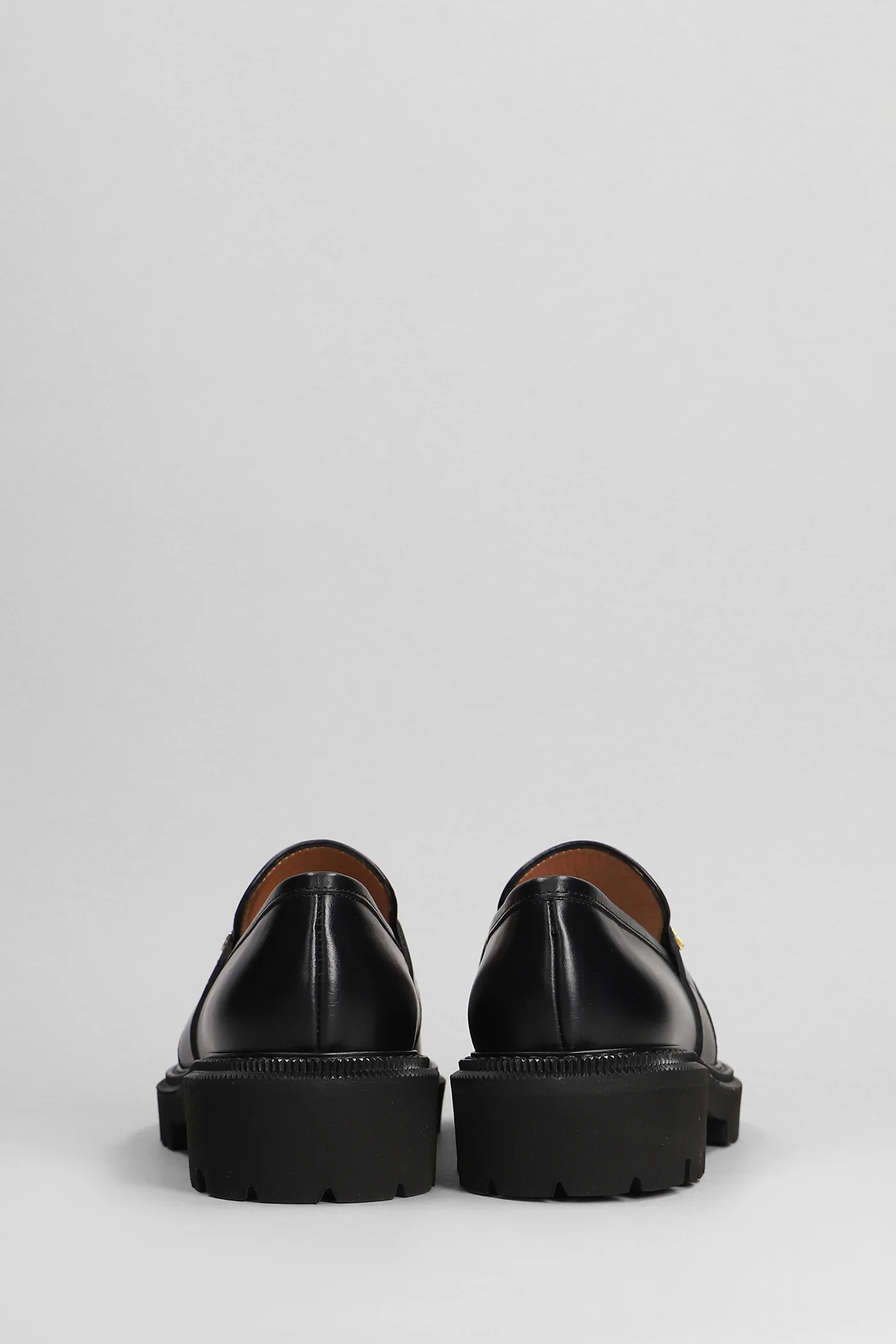 Loafers in black leather - Image 4