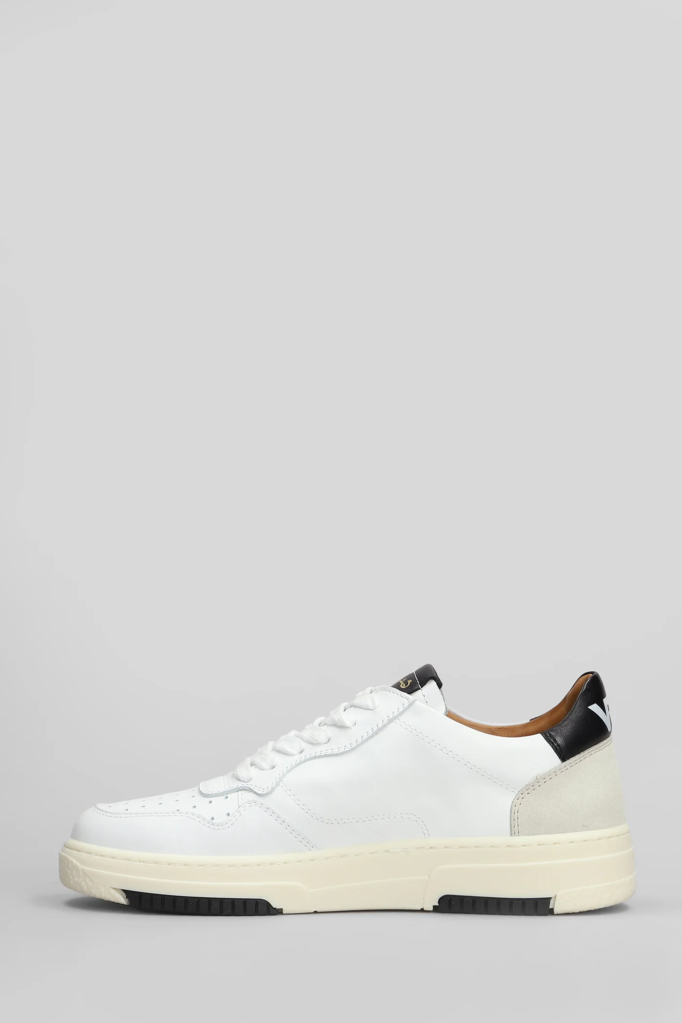 Sneakers in white leather - Image 3