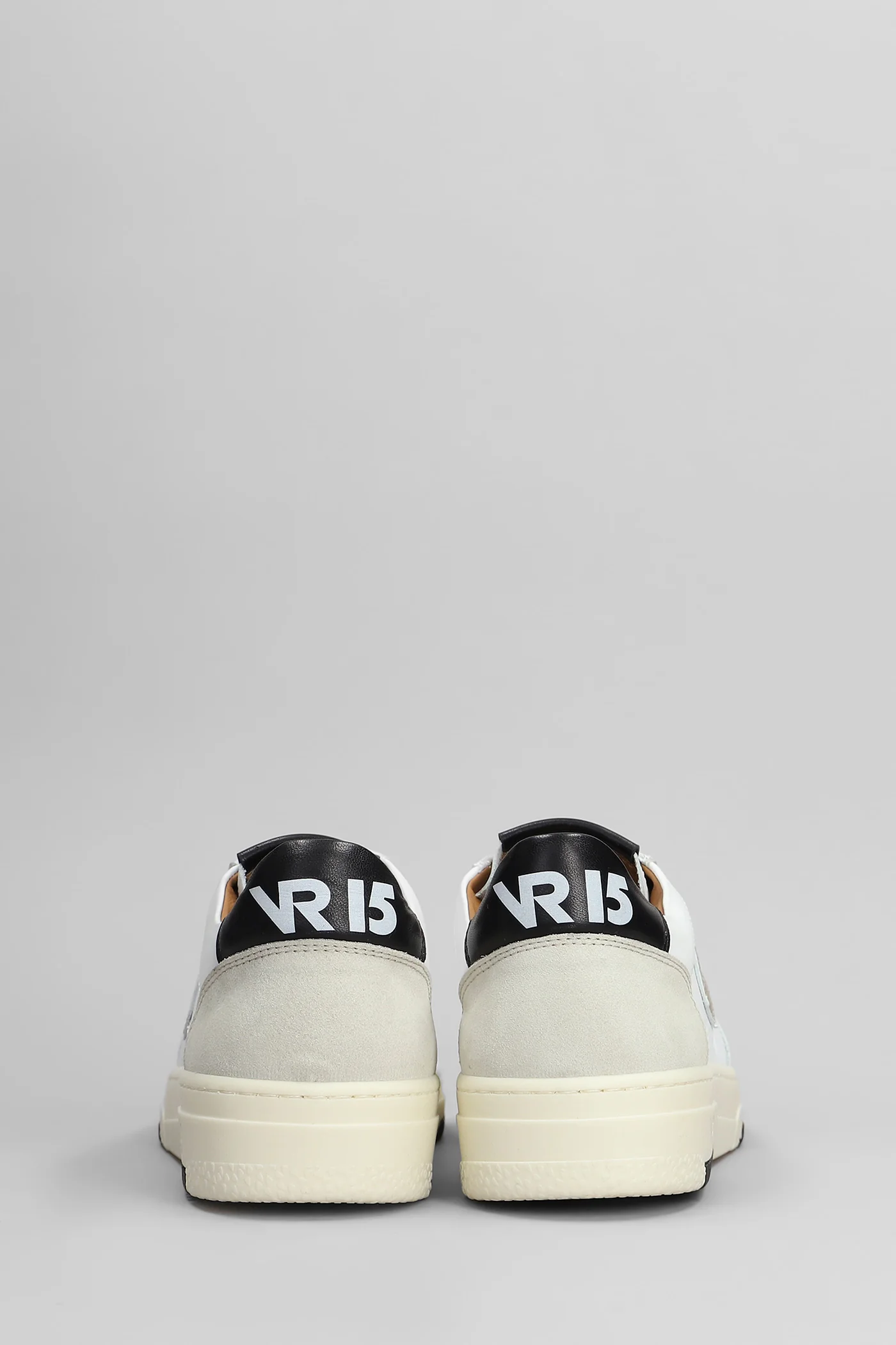 Sneakers in white leather - Image 4