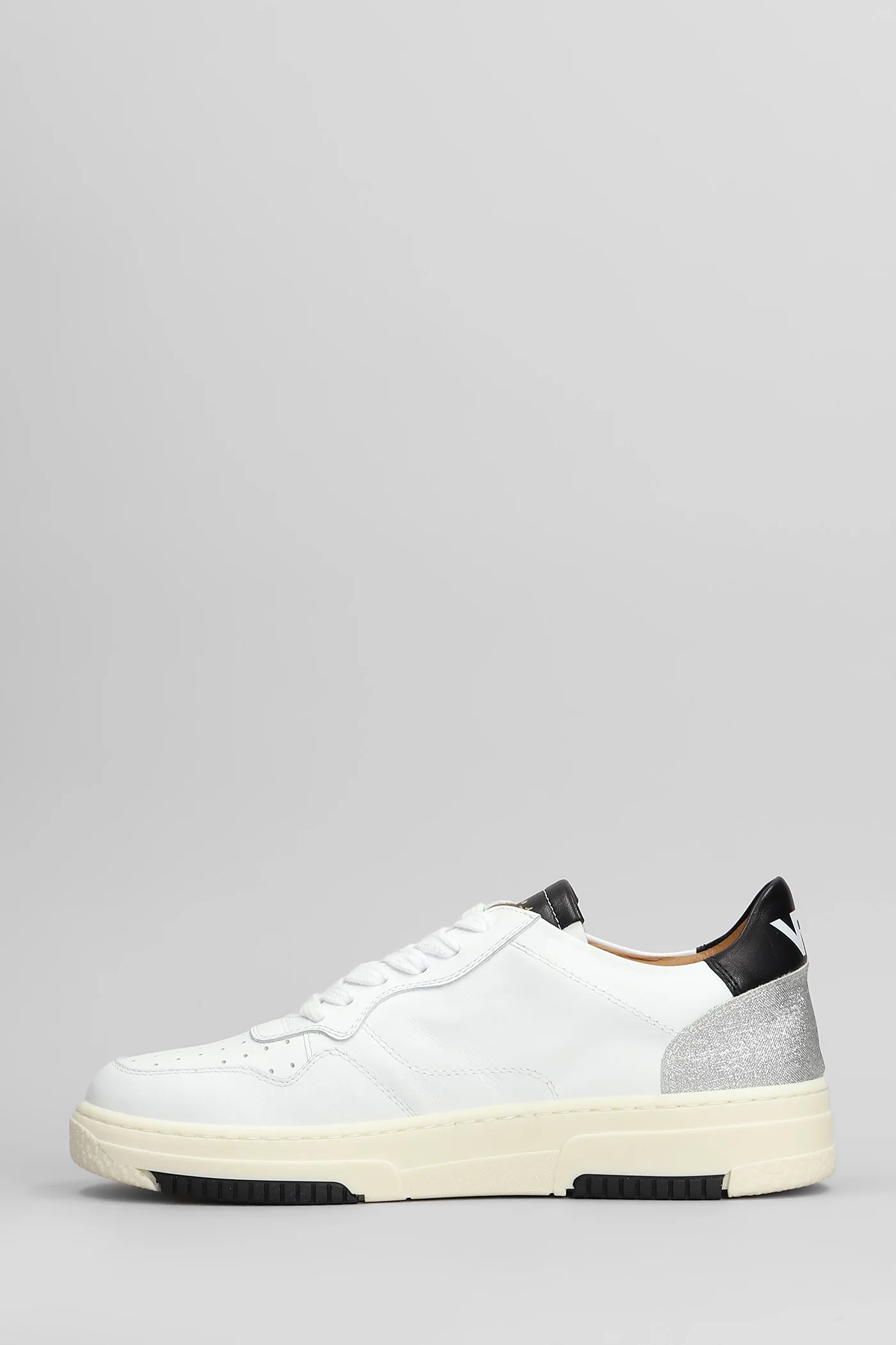 Sneakers in white leather - Image 3