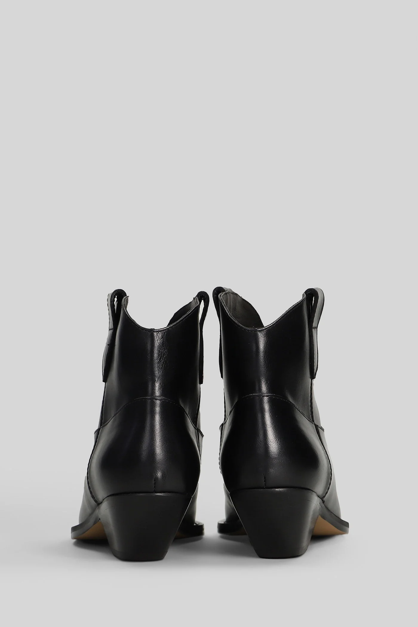 texan Ankle boots in black leather - Image 4