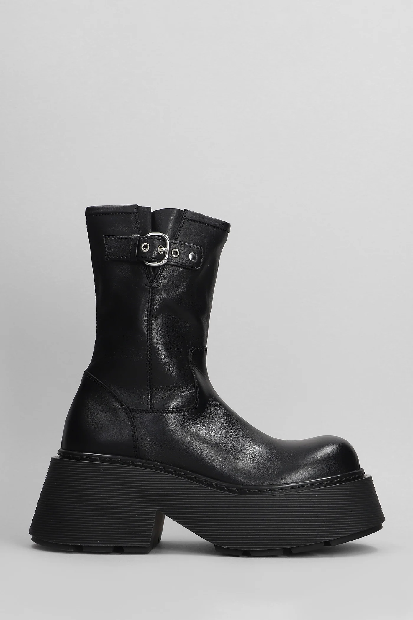 Gospel High heels Ankle boots in black leather