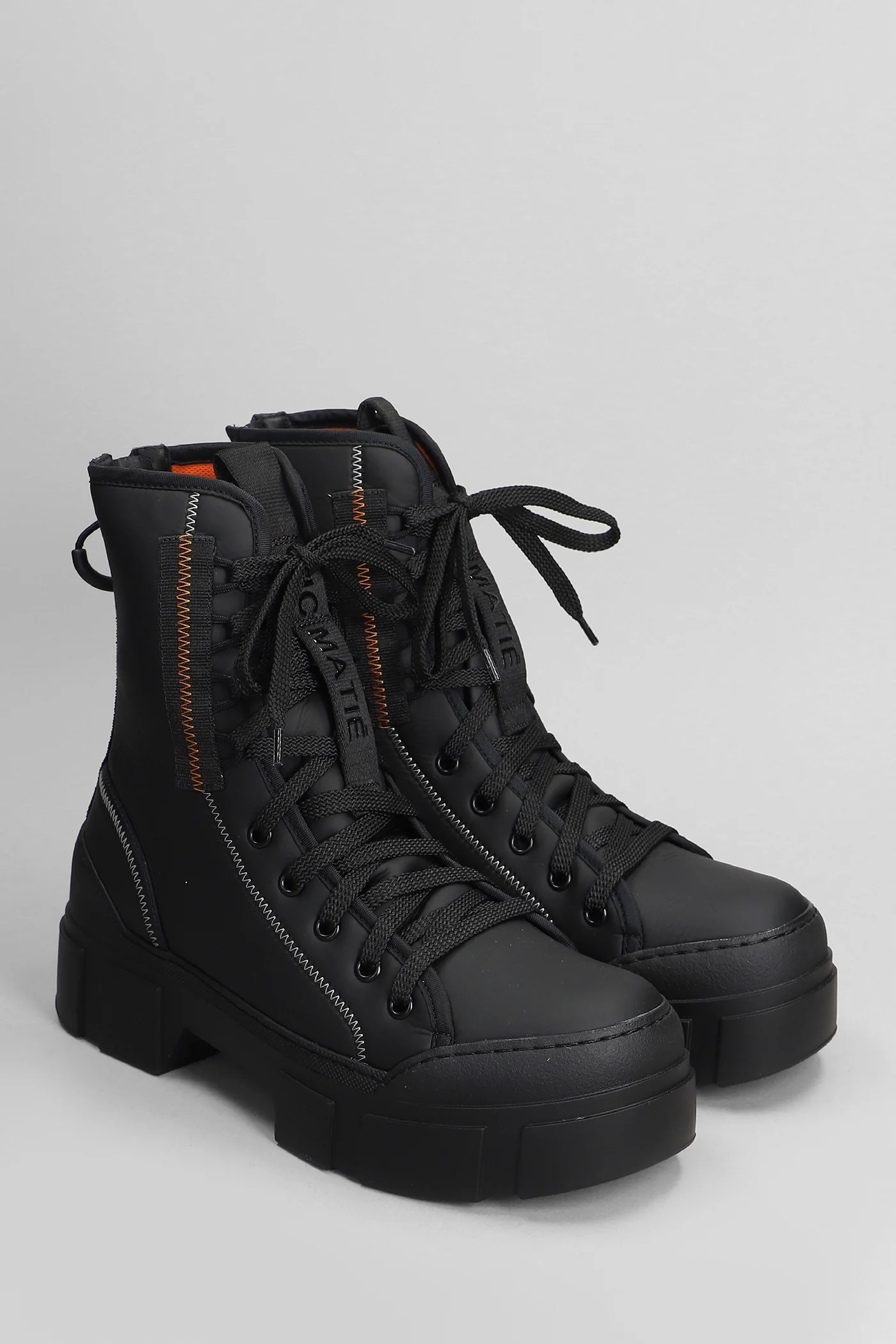 Scubagum Combat boots in black leather - Image 2