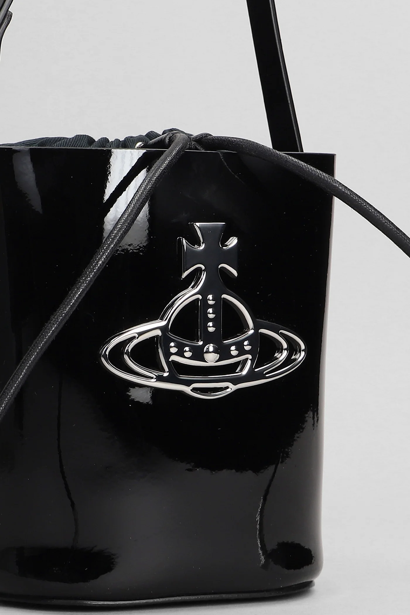 Daisy Shoulder bag in black leather - Image 4