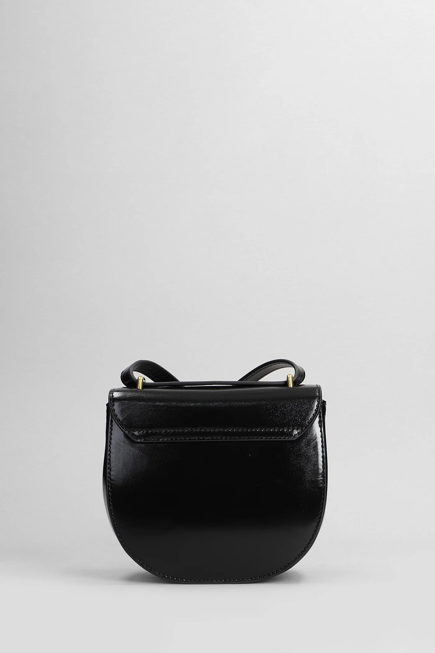 Jodie Shoulder bag in black leather - Image 3