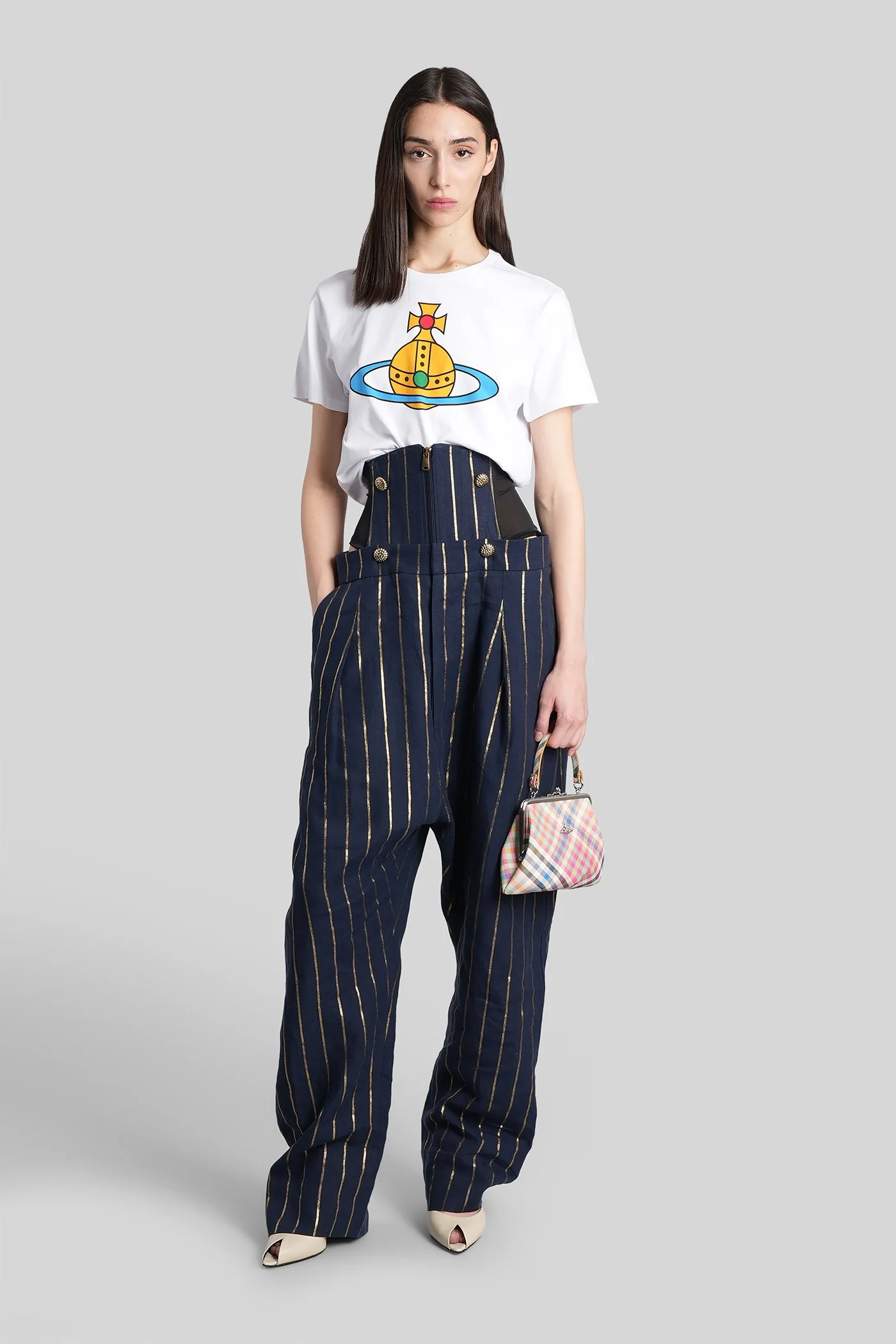 Orb peru tee T-Shirt in white cotton - Image 2