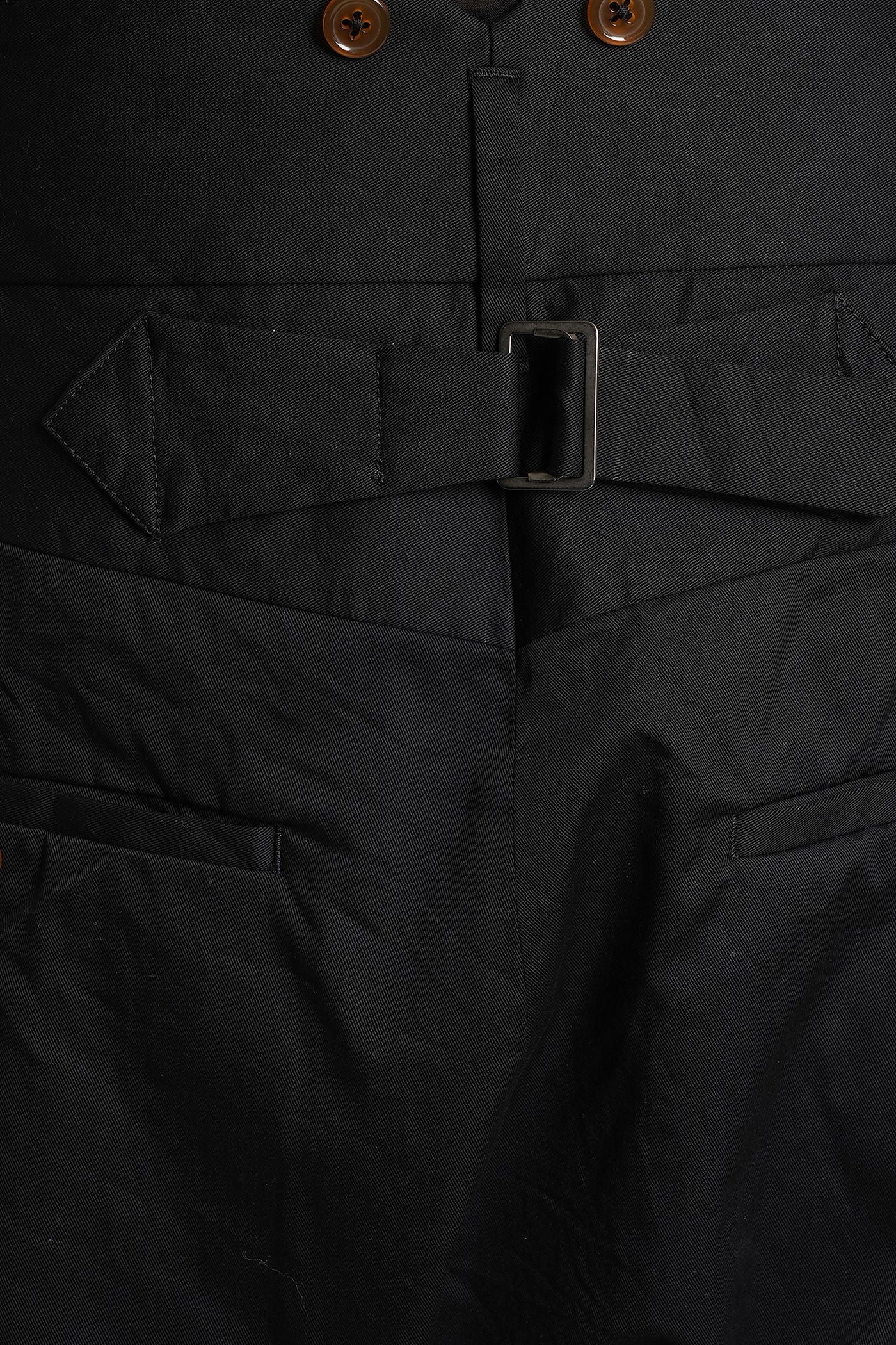 Pants in black cotton - Image 5