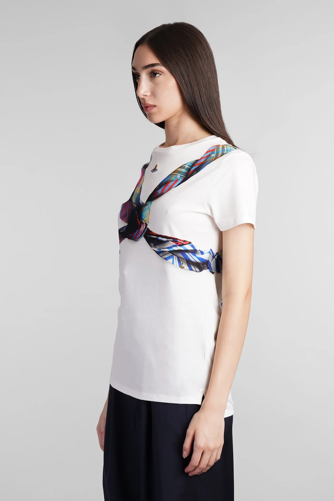 Peru T-Shirt in white cotton - Image 4