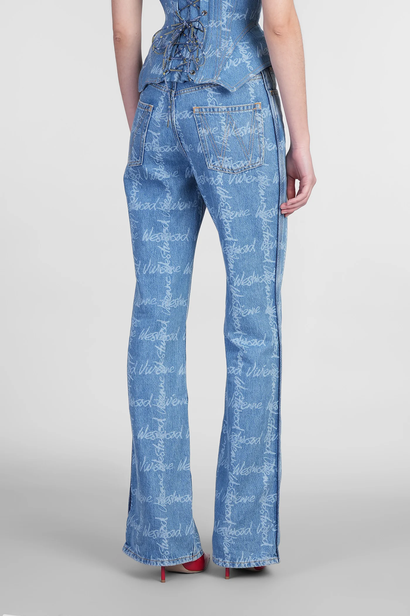 Ray Jeans in blue cotton - Image 3