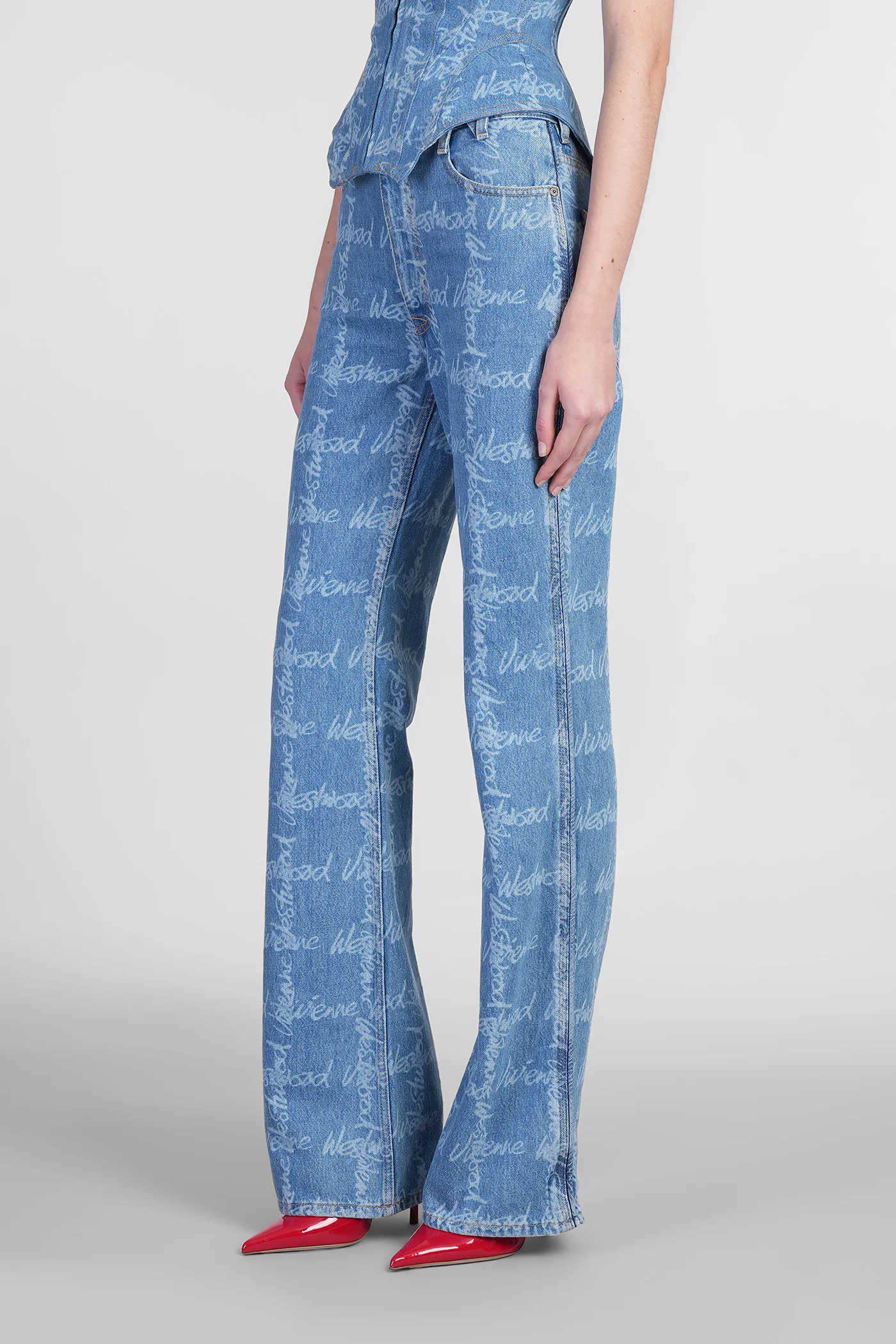 Ray Jeans in blue cotton - Image 4