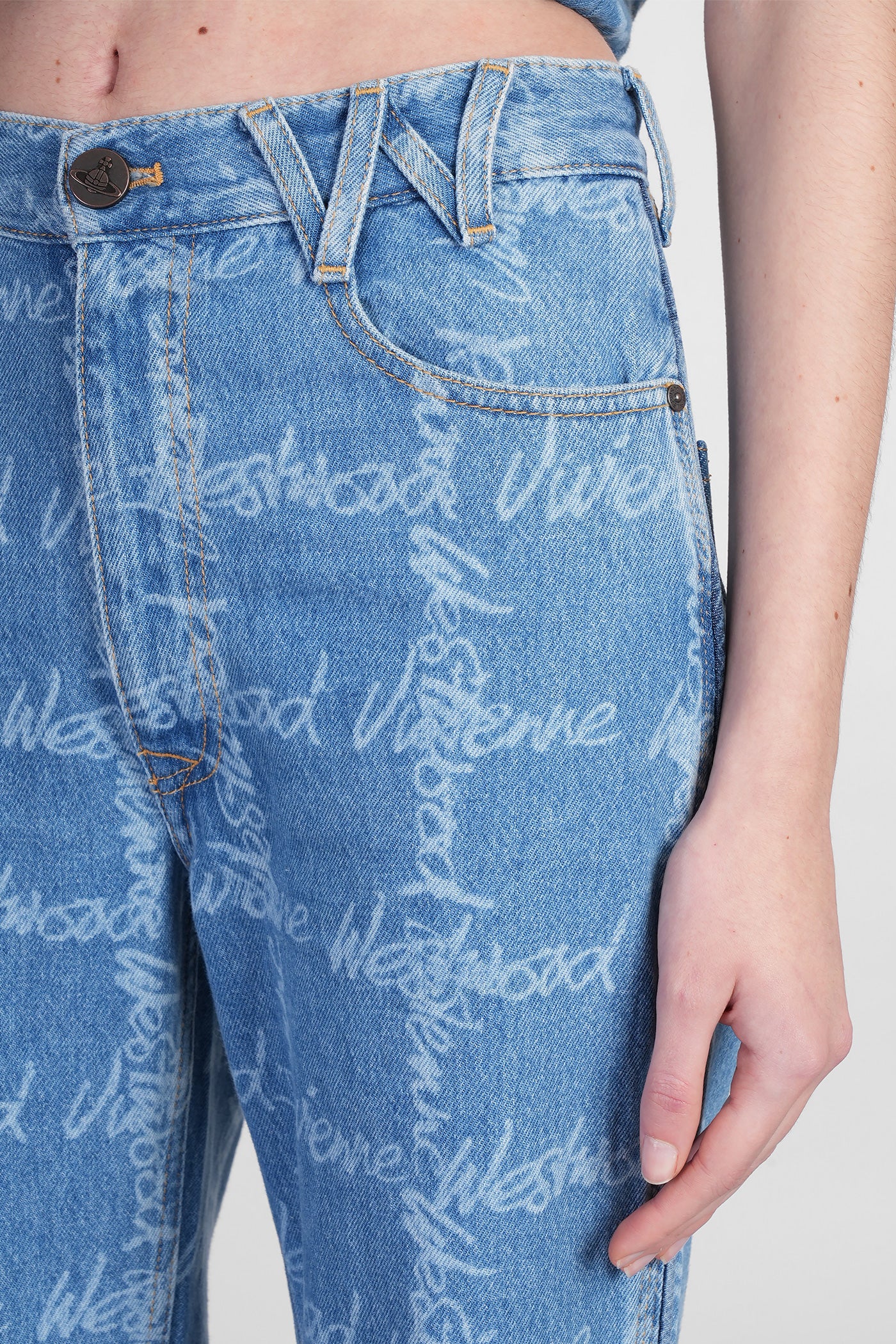 Ray Jeans in blue cotton - Image 5