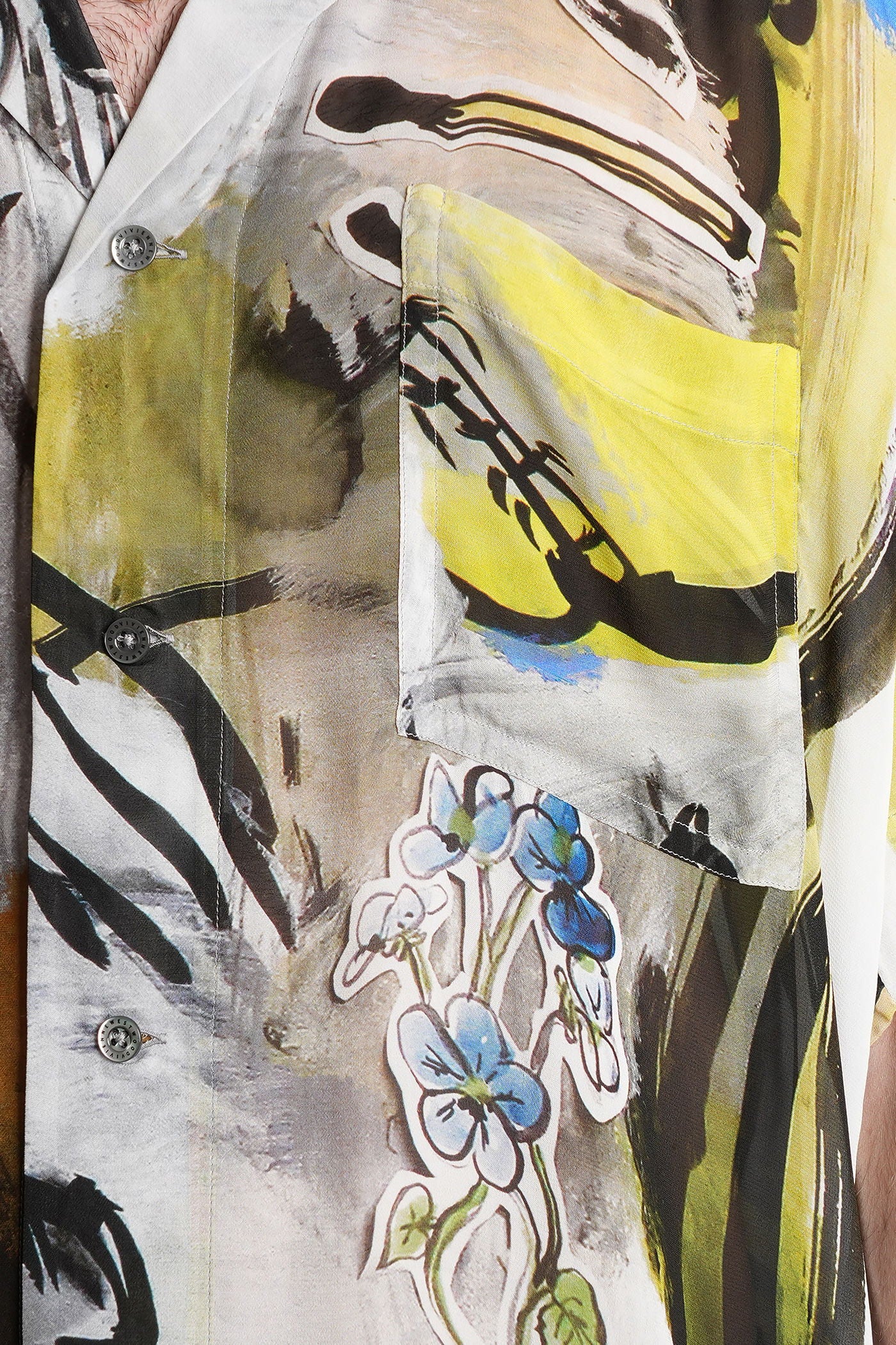 Shirt in multicolor viscose - Image 5