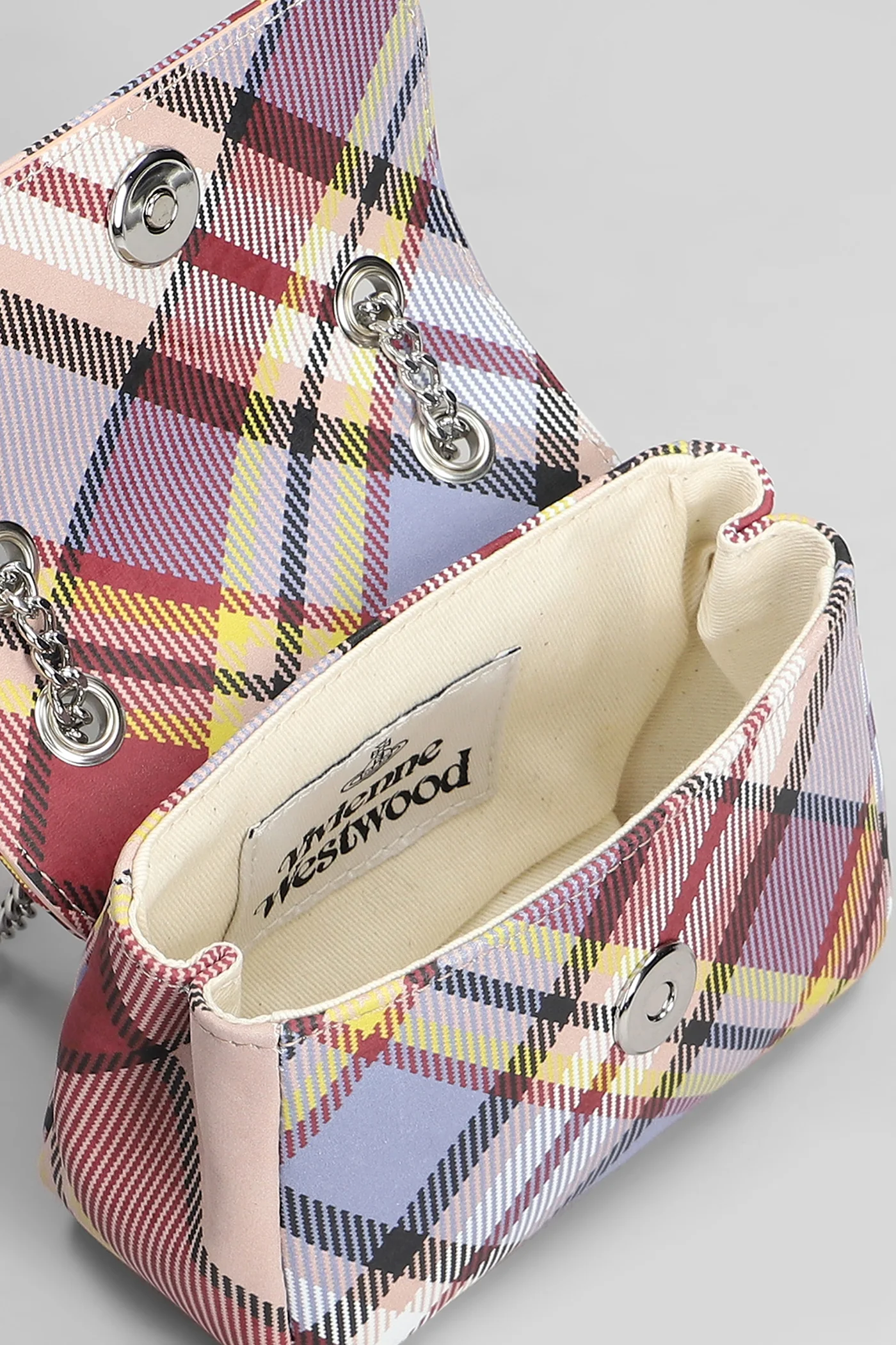 Small purse chain Shoulder bag in multicolor leather - Image 4