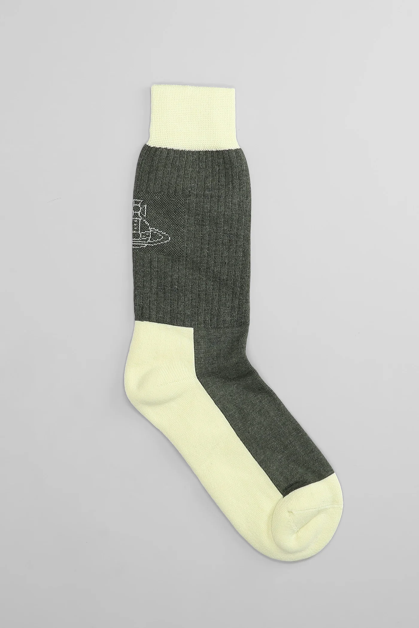 Sporty socks Socks in green cotton - Image 2