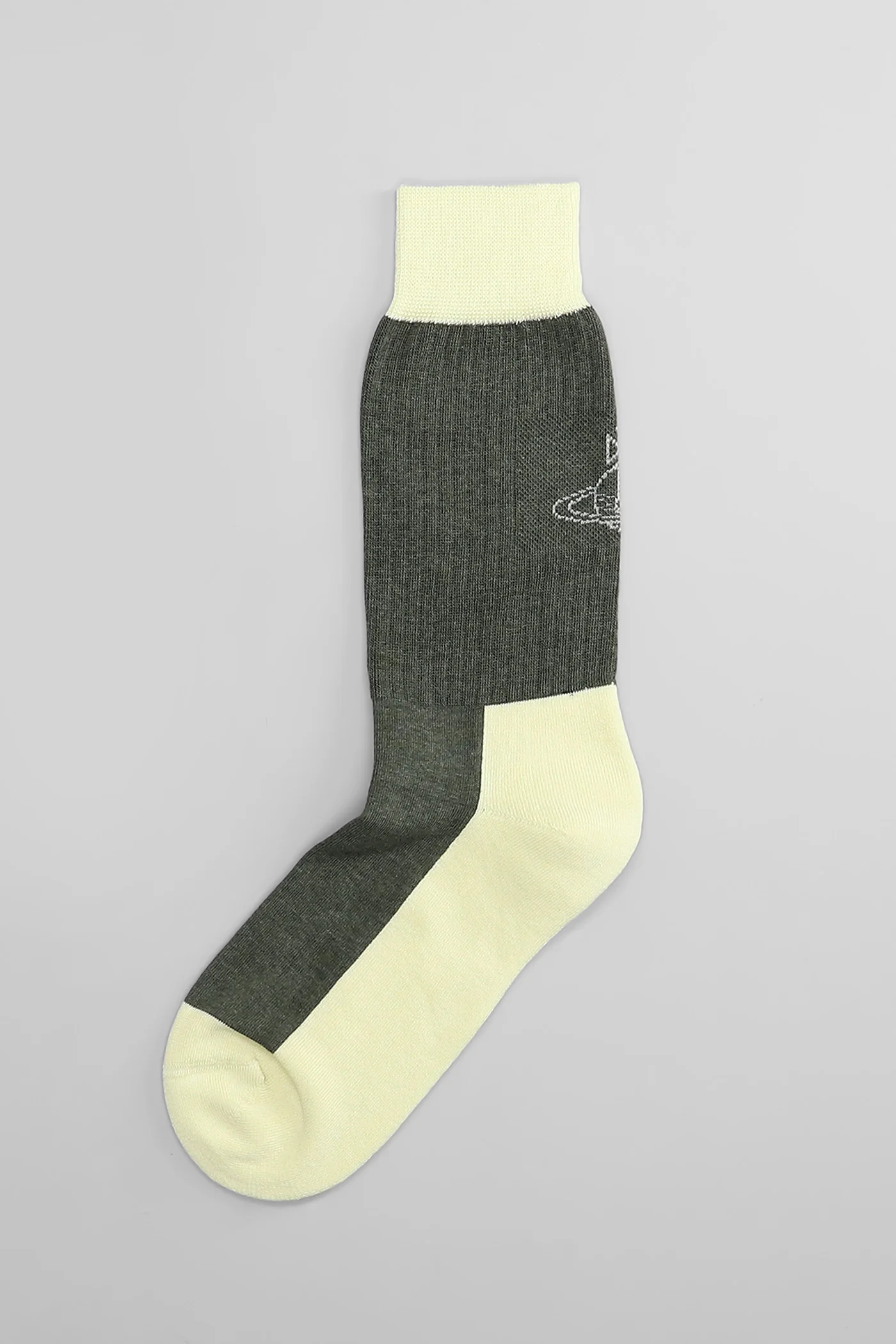 Sporty socks Socks in green cotton - Image 3
