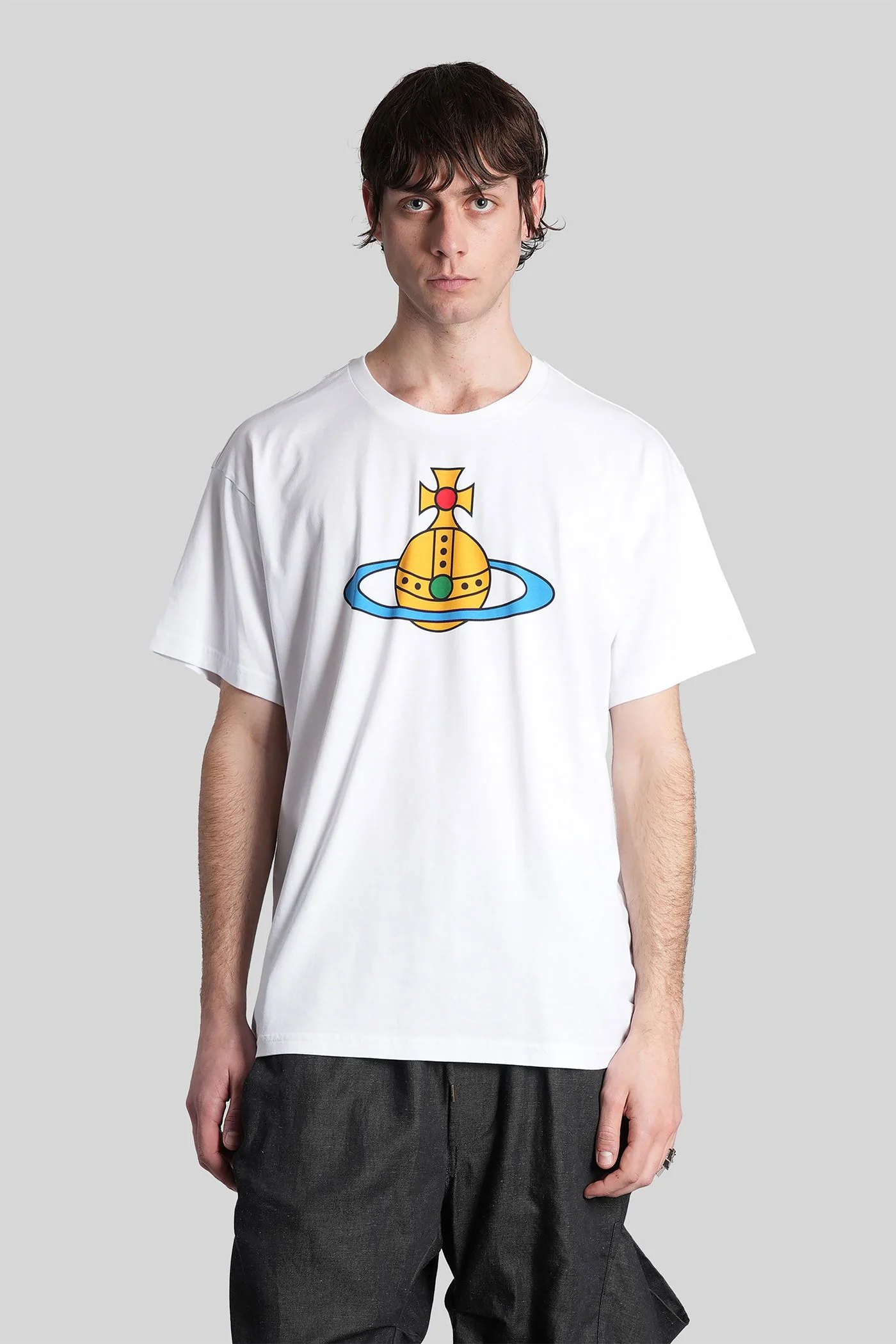 T-Shirt in white cotton