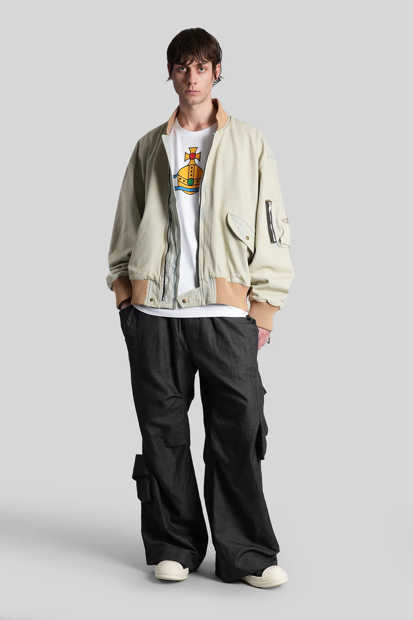 T-Shirt in white cotton - Image 2