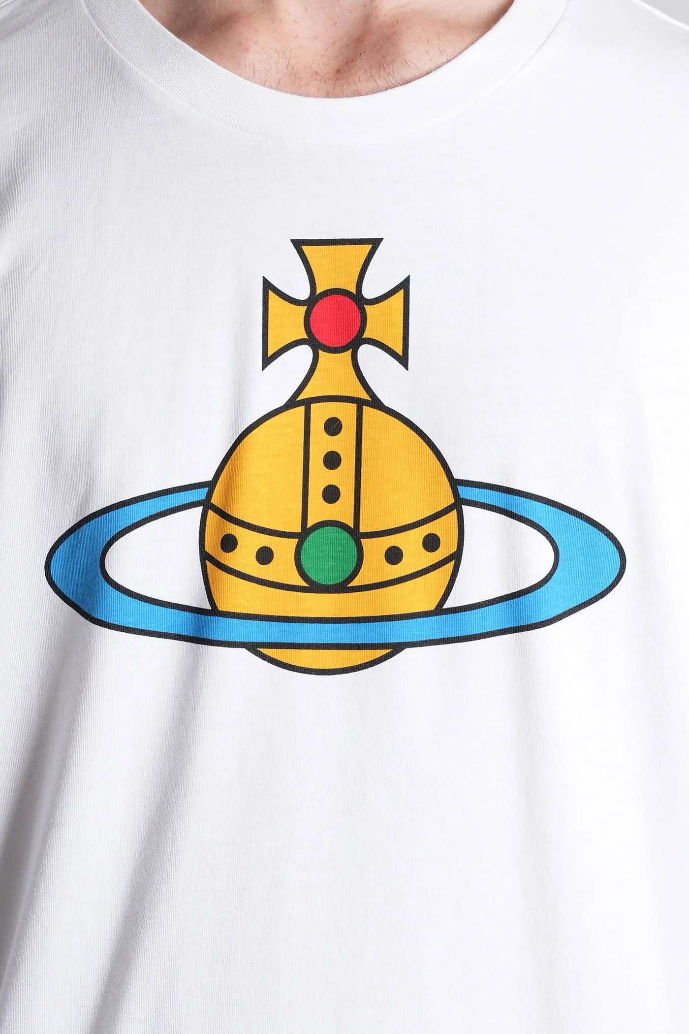 T-Shirt in white cotton - Image 5