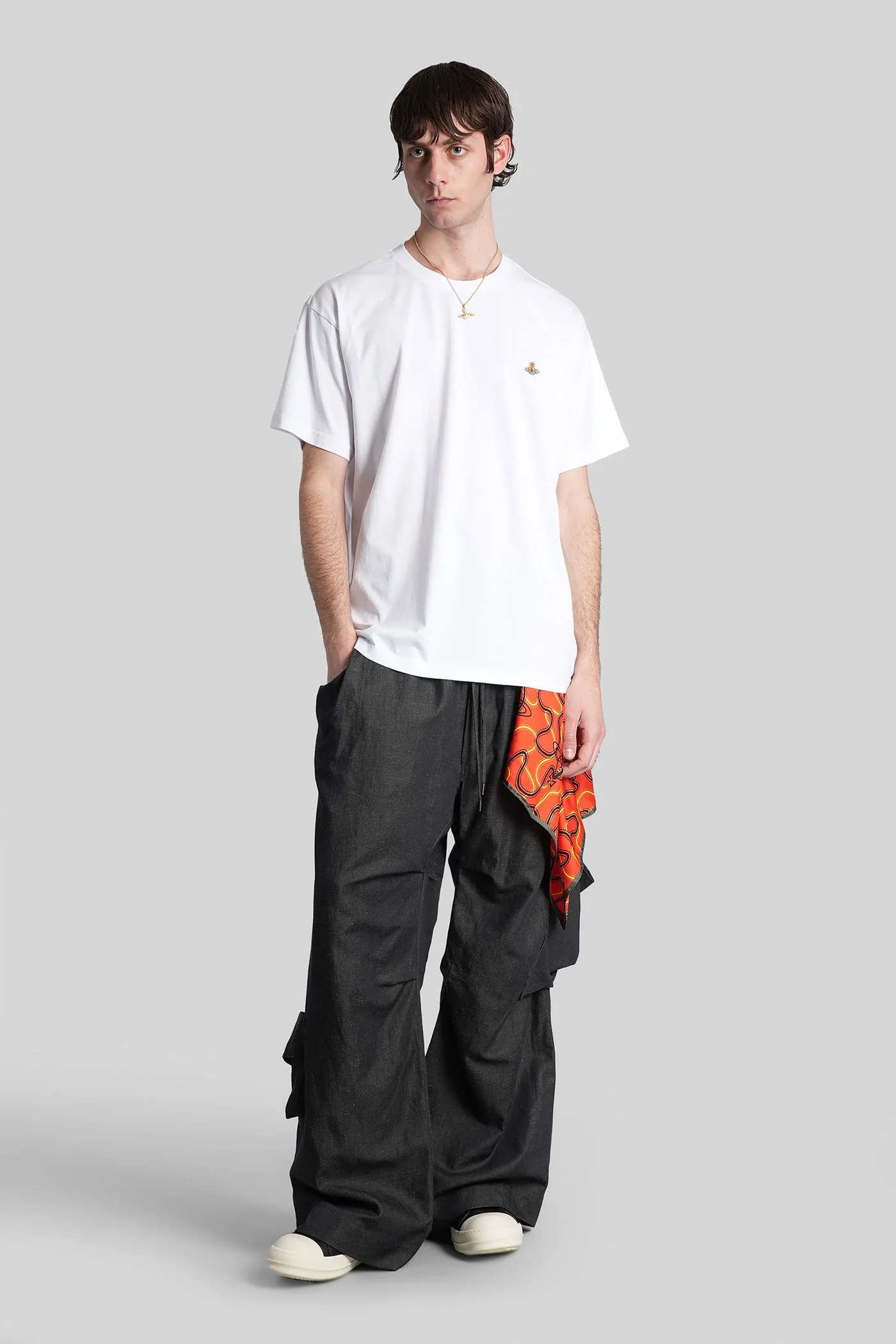 T-Shirt in white cotton - Image 2