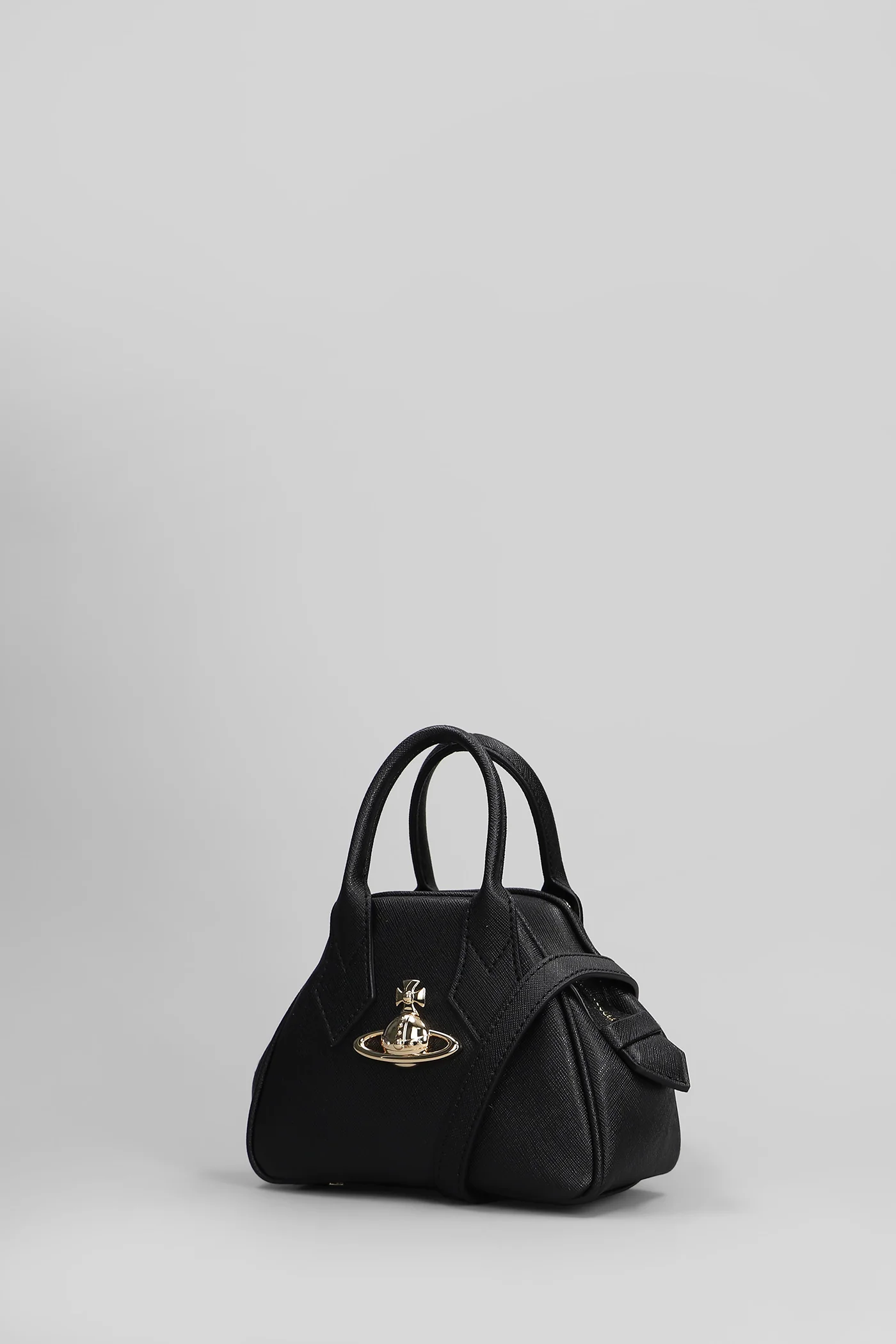 Yasmine mini Hand bag in black Polyuretan - Image 2