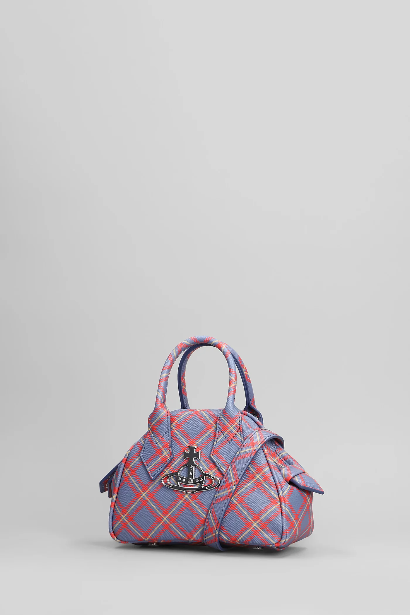 Yasmine mini Hand bag in Lilla Polyuretan - Image 2