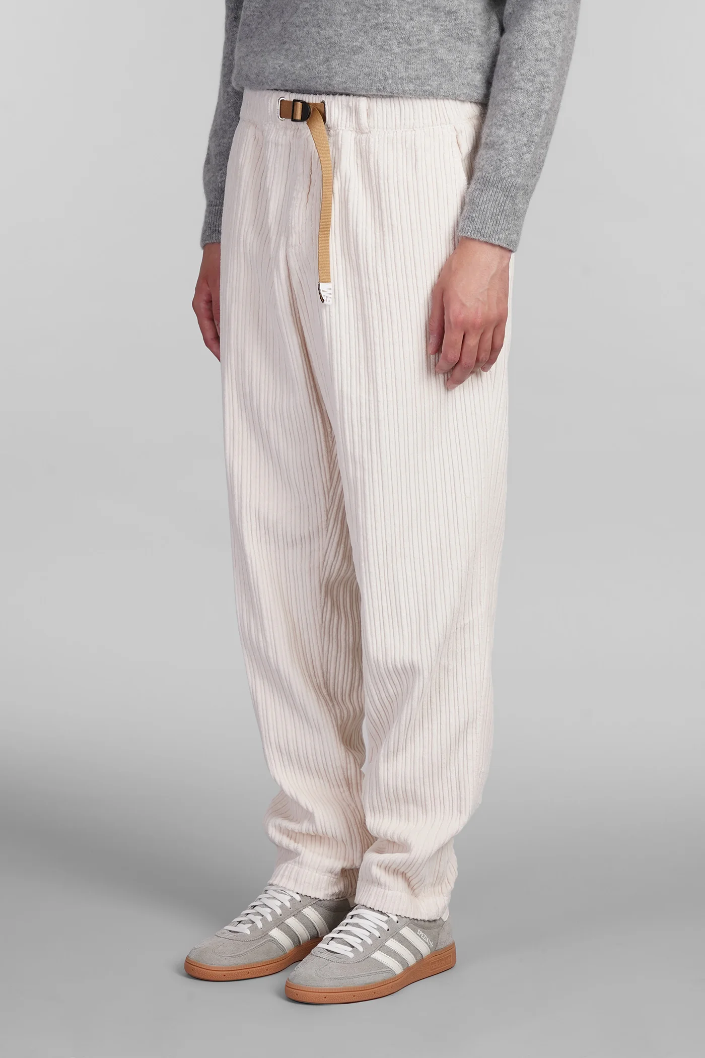 Pants in beige cotton - Image 4