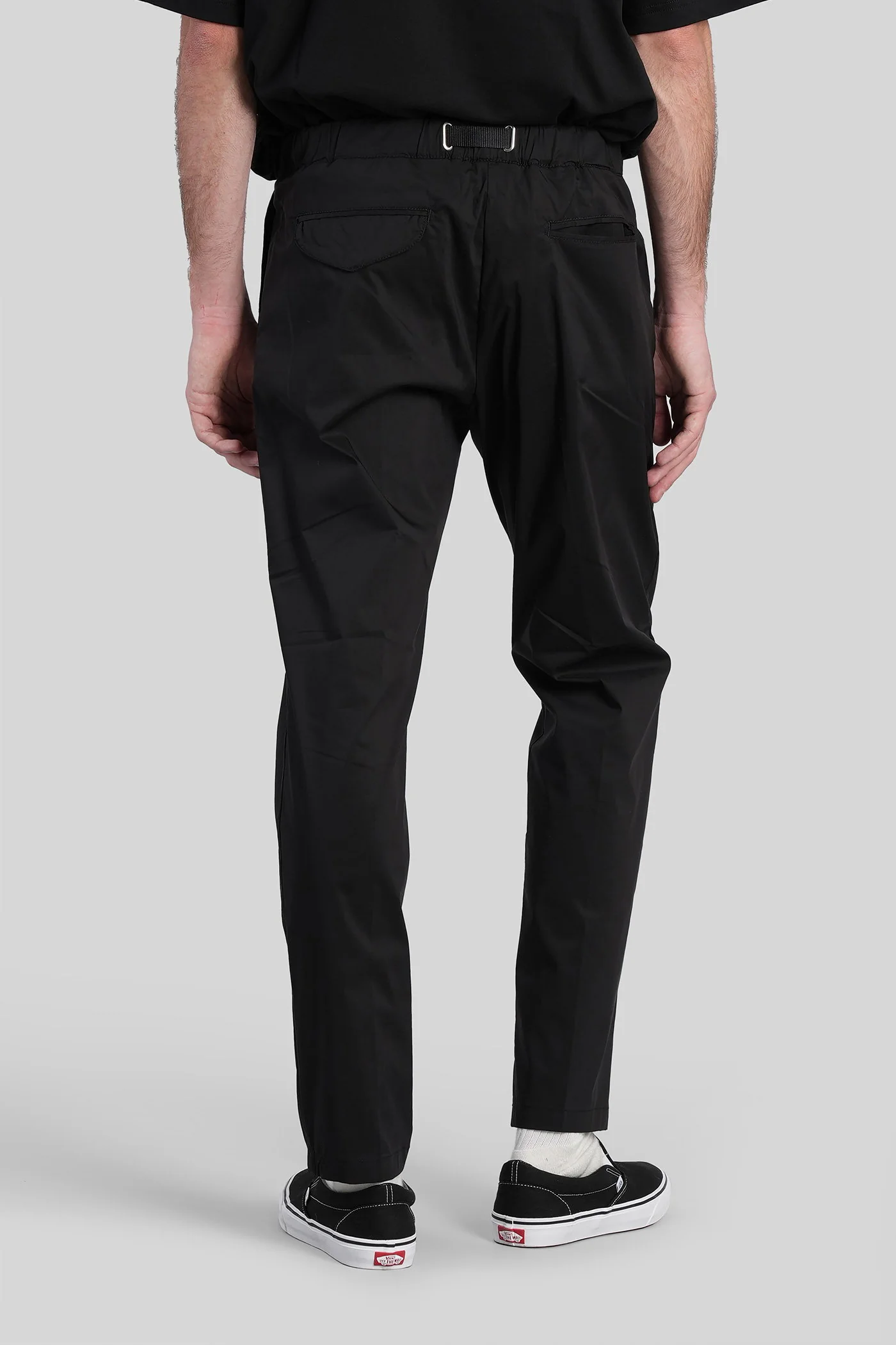 Pants in black cotton - Image 3