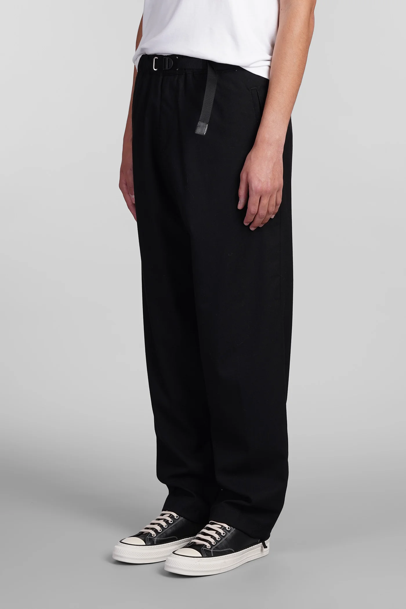 Pants in black linen - Image 4