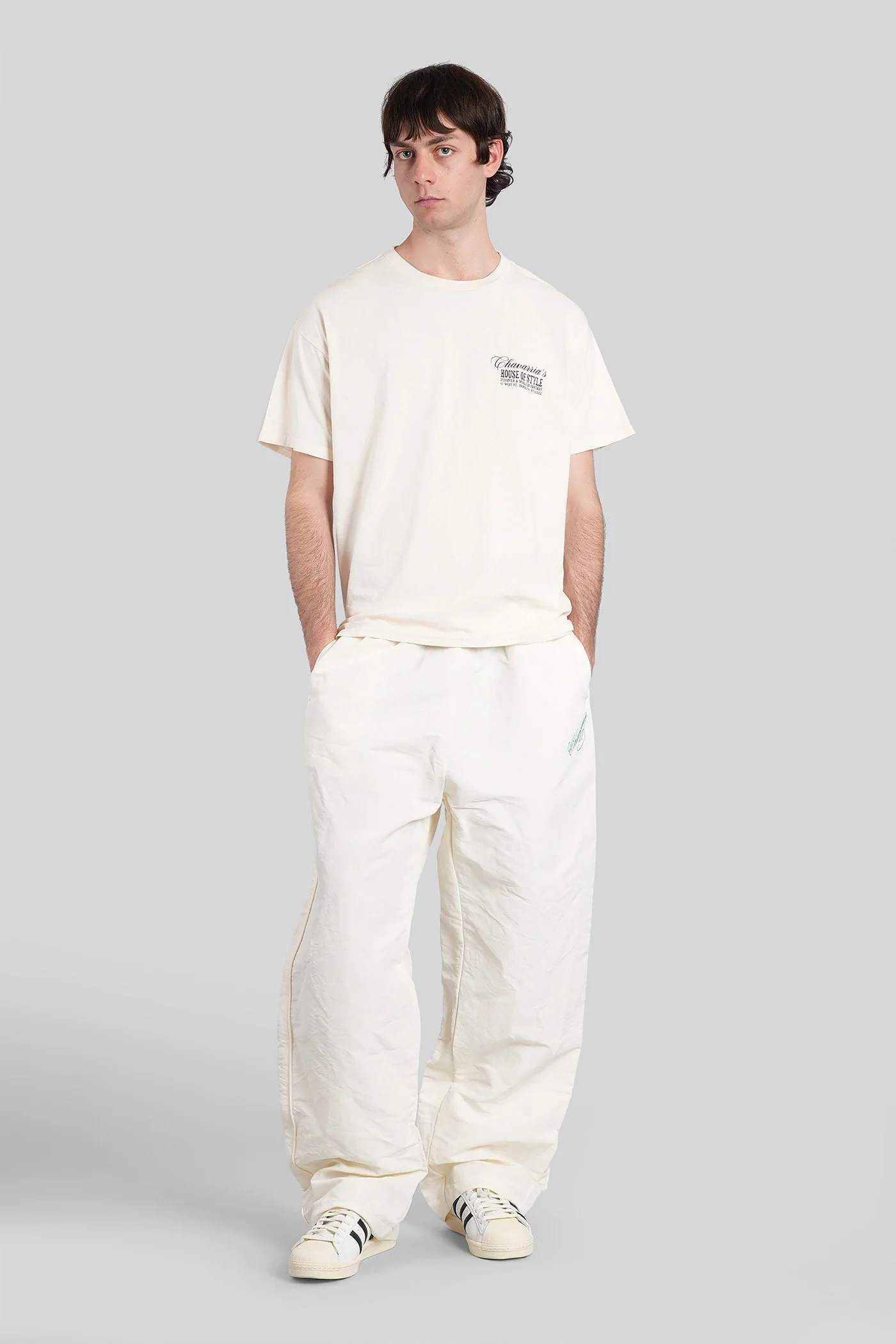 T-Shirt in beige cotton - Image 2