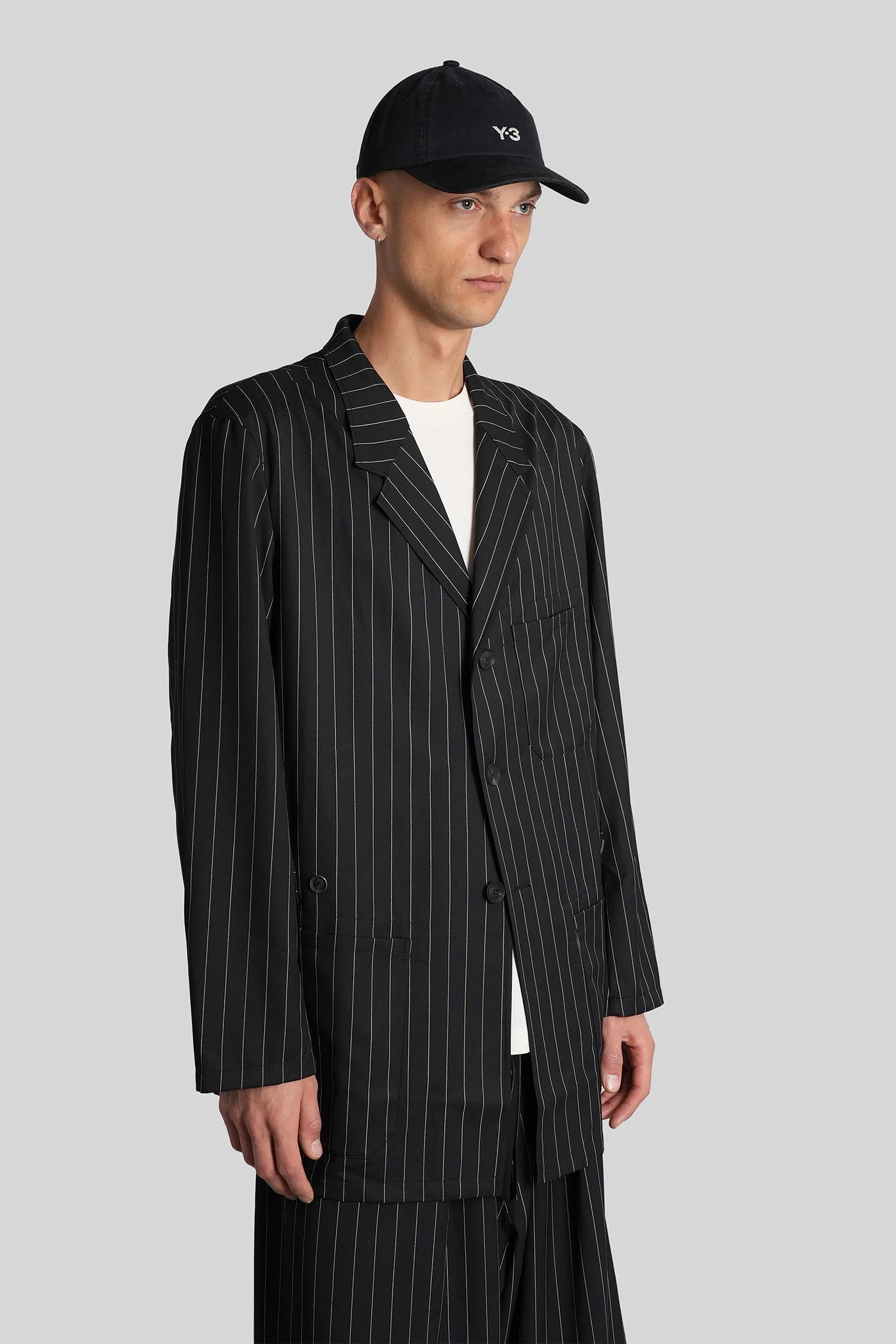 Blazer in black polyester - Image 3