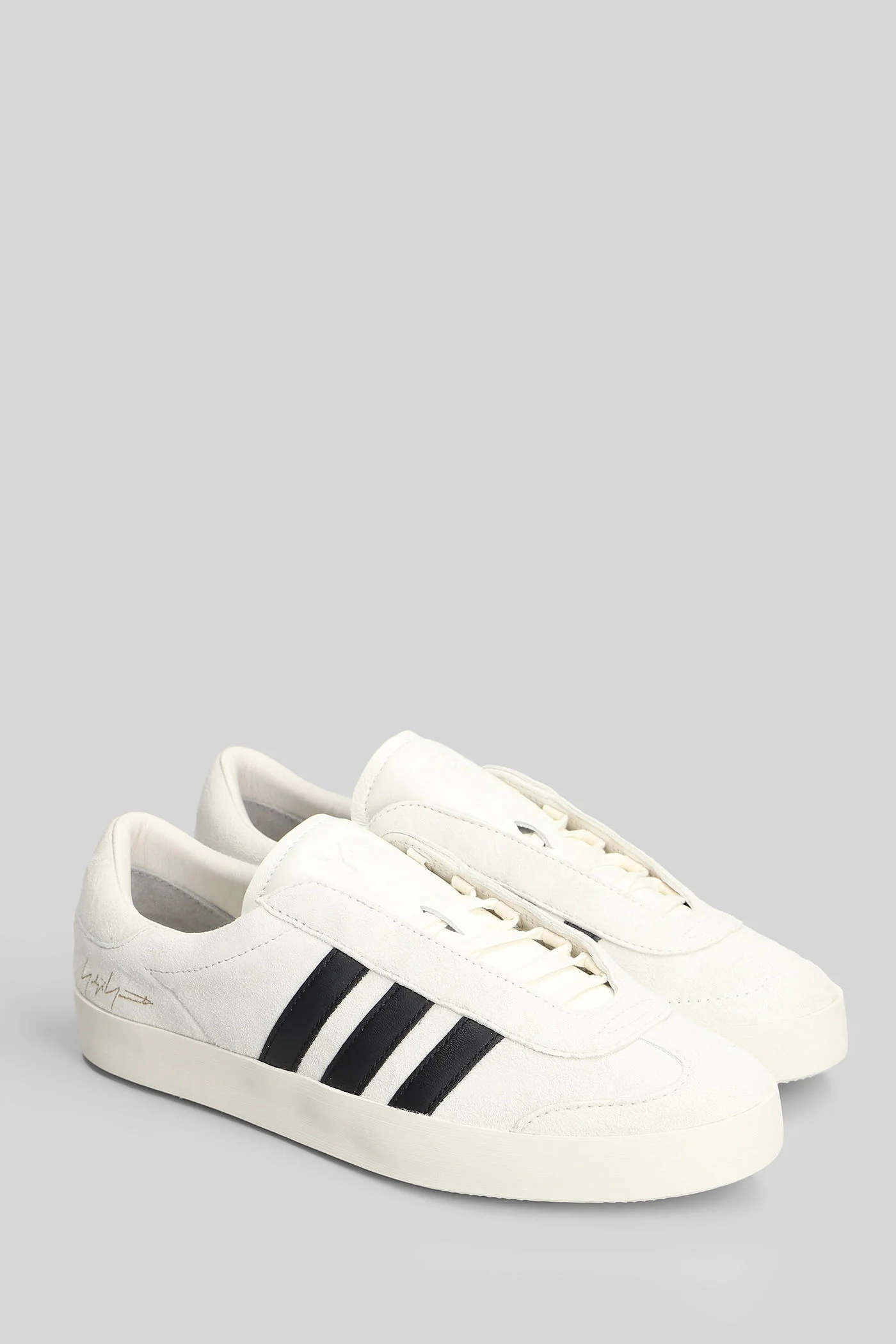 Gazelle Sneakers in white leather - Image 2