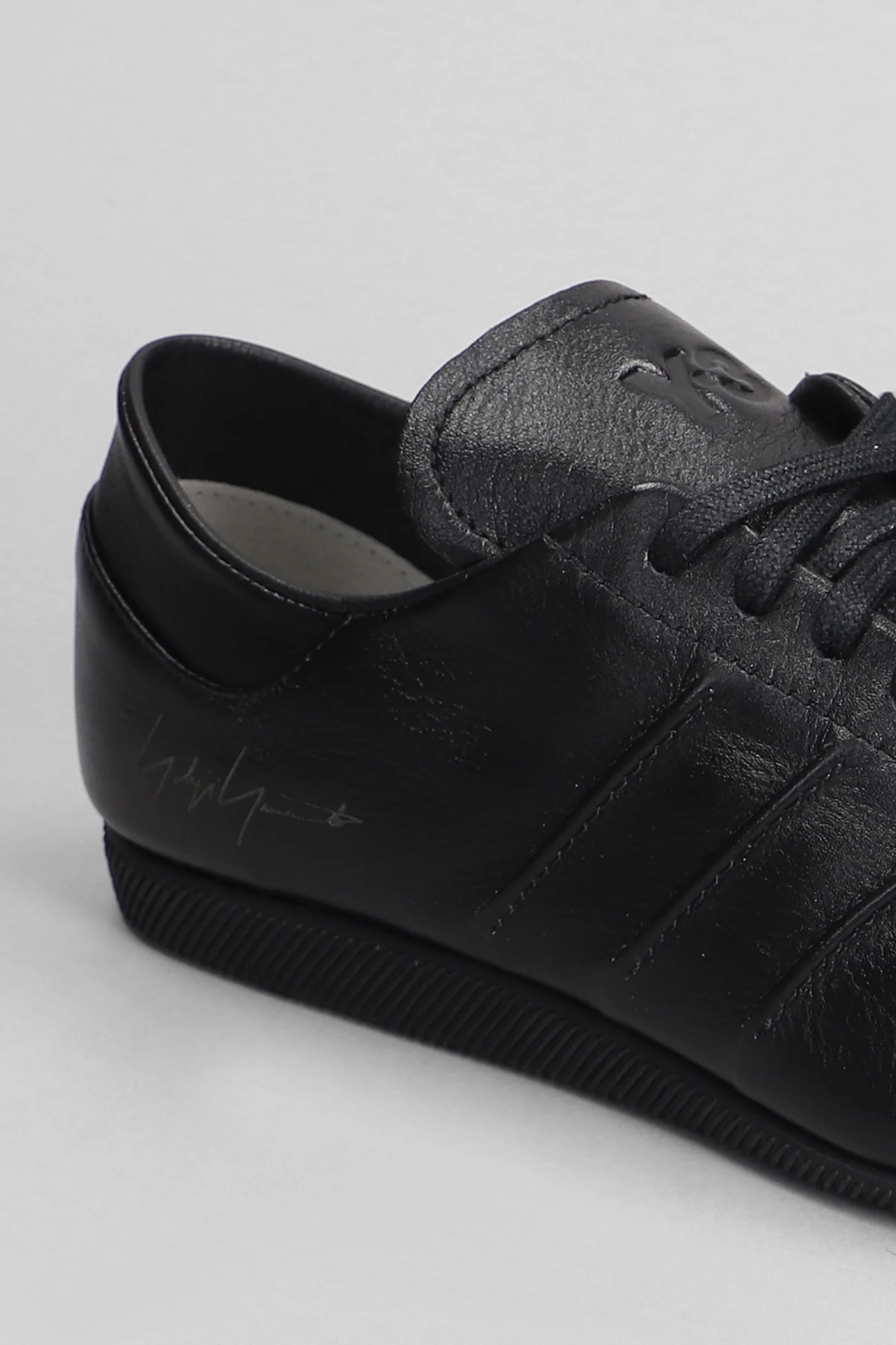 Japan Sneakers in black leather - Image 5