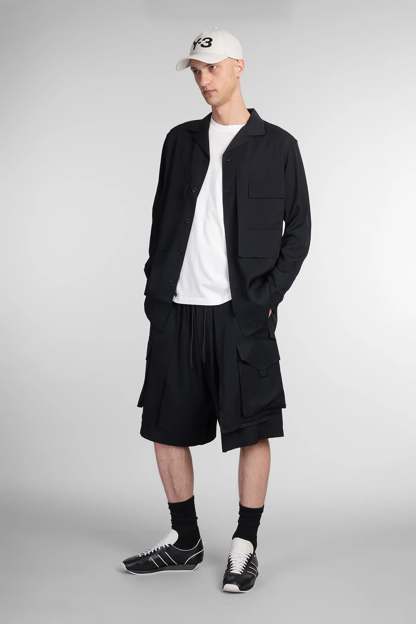 Shirt in black Rayon - Image 2