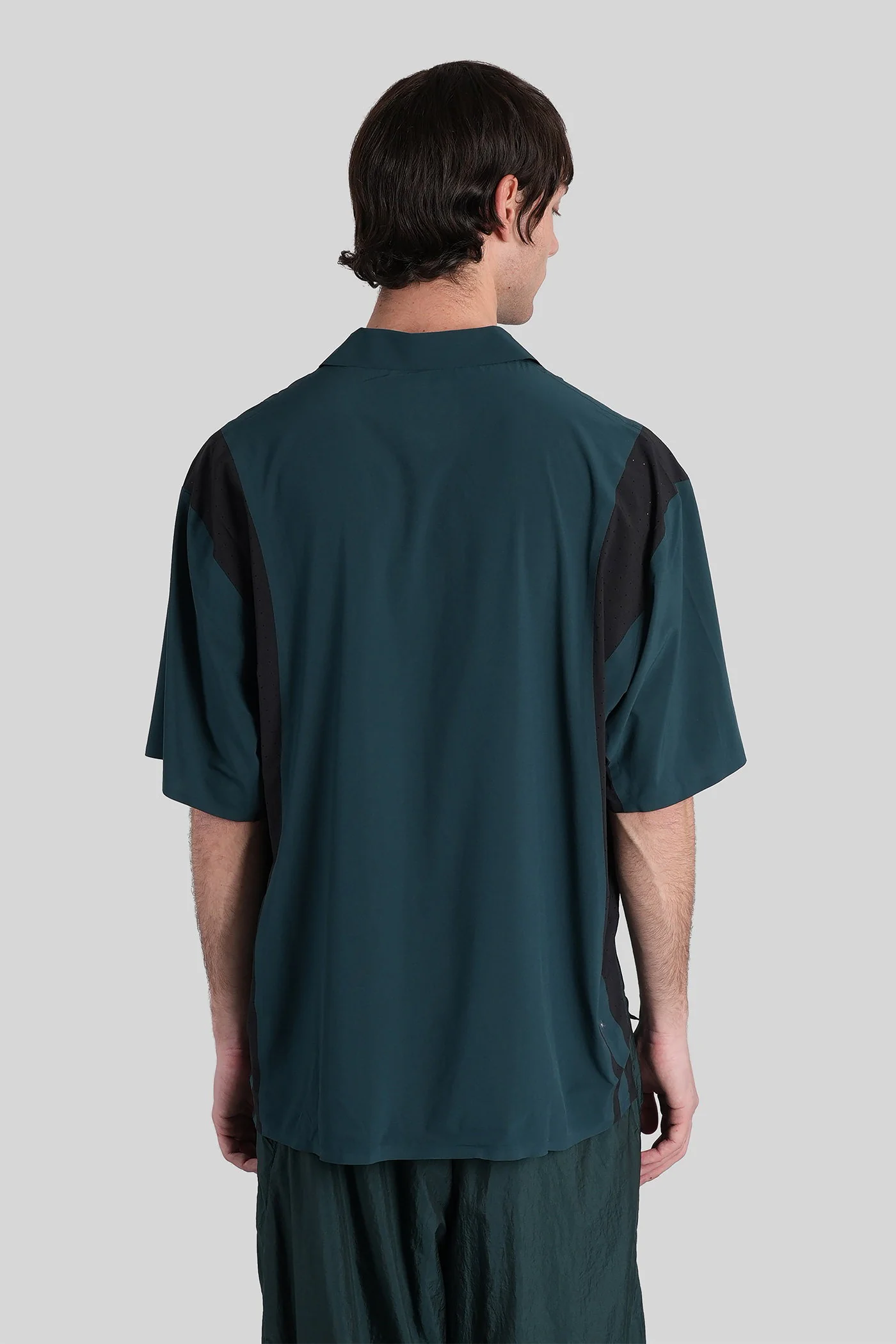 Shirt in green polyester - Image 3