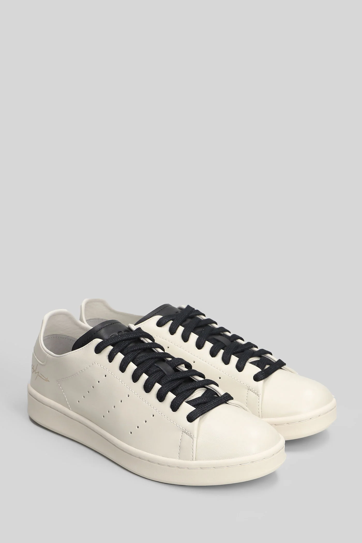 Stan smith Sneakers in beige leather - Image 2