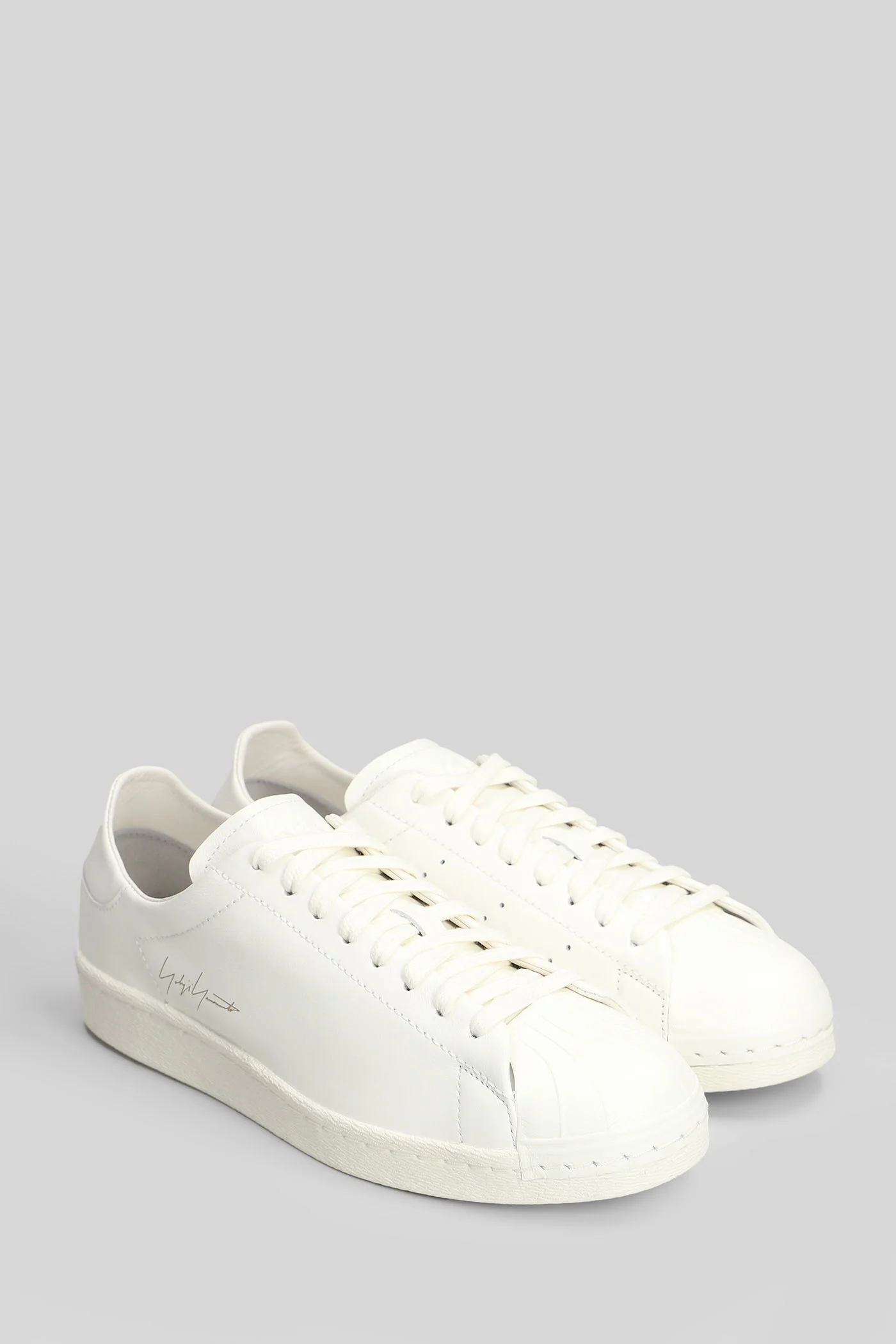 Superstar Sneakers in white leather - Image 2